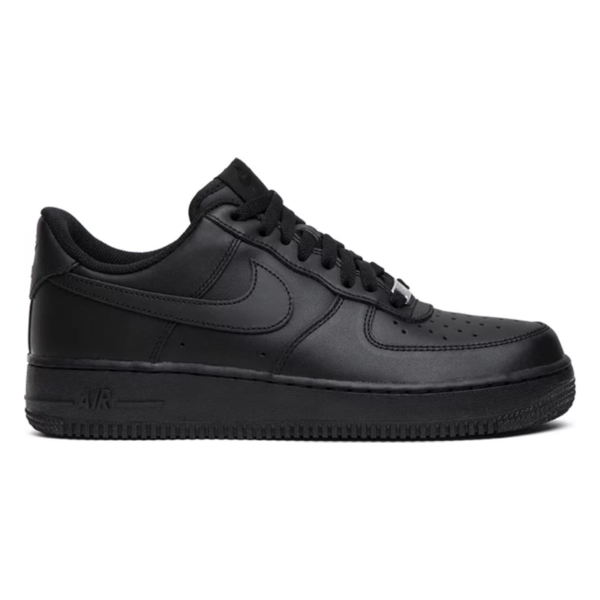 Nike Air Force 1 Low '07Black premium leather