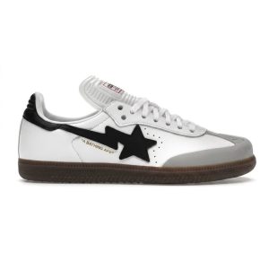 adidas Samba Bape White Black Gum