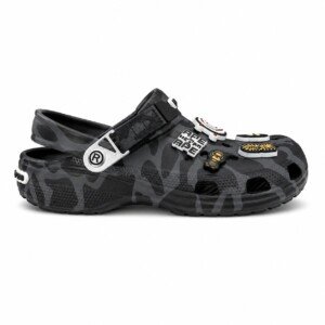 Crocs Classic Clog A Bathing Ape ABC Camo Black