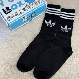 Adidas BV Crew Socks Black