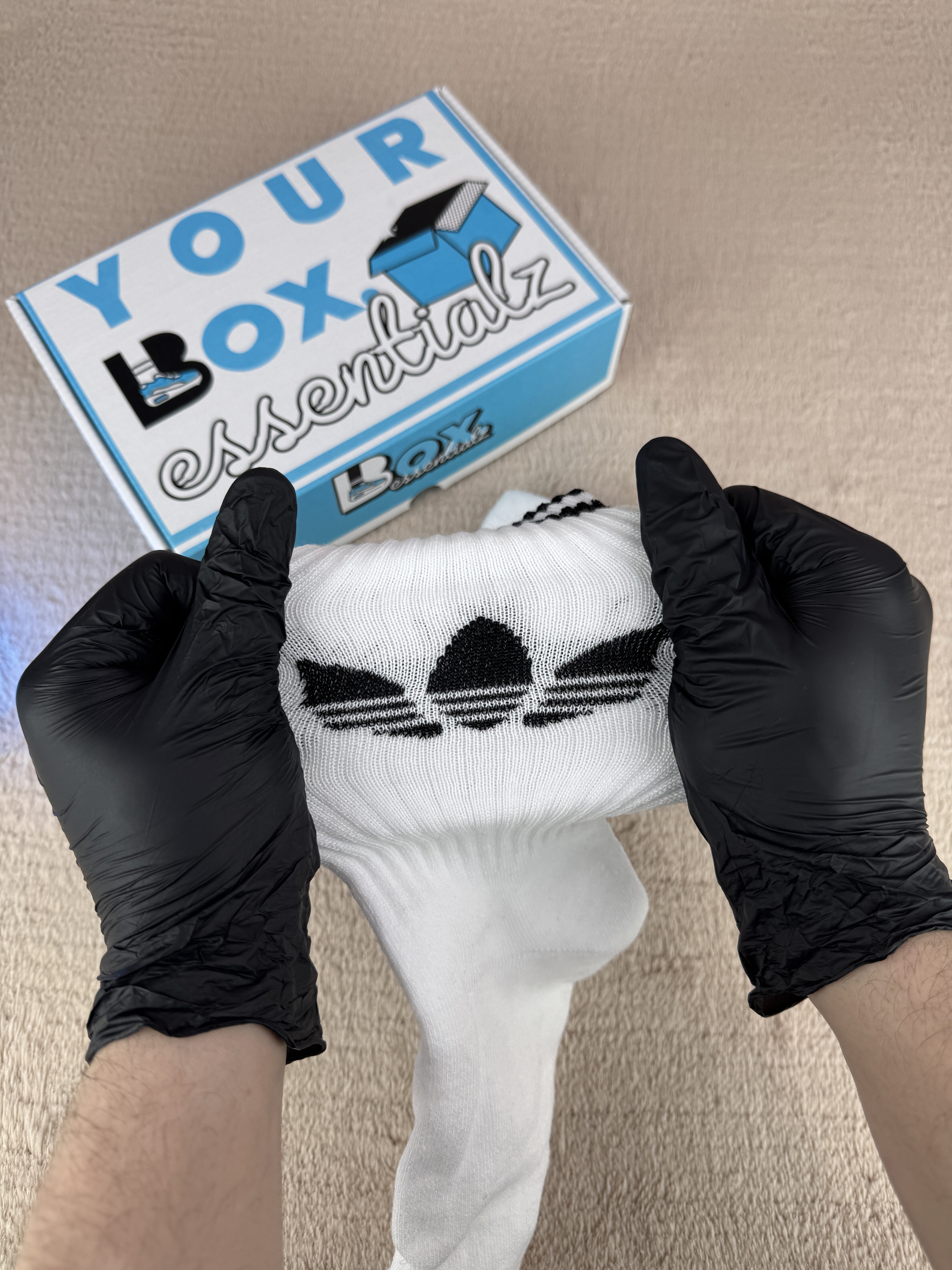 Adidas BV Crew Socks White - Image 11