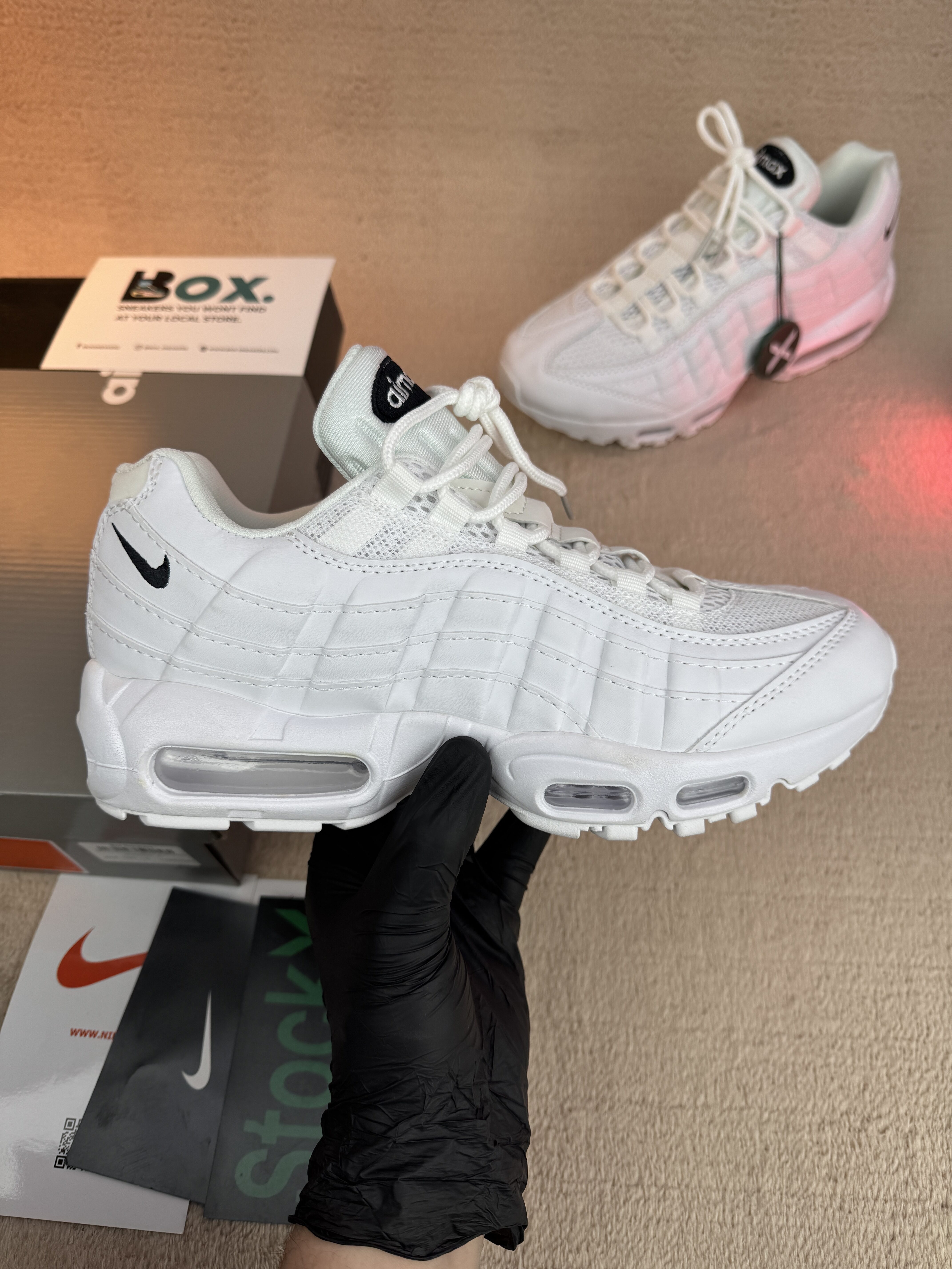 Nike Air Max 95 Essential White Black - Image 3