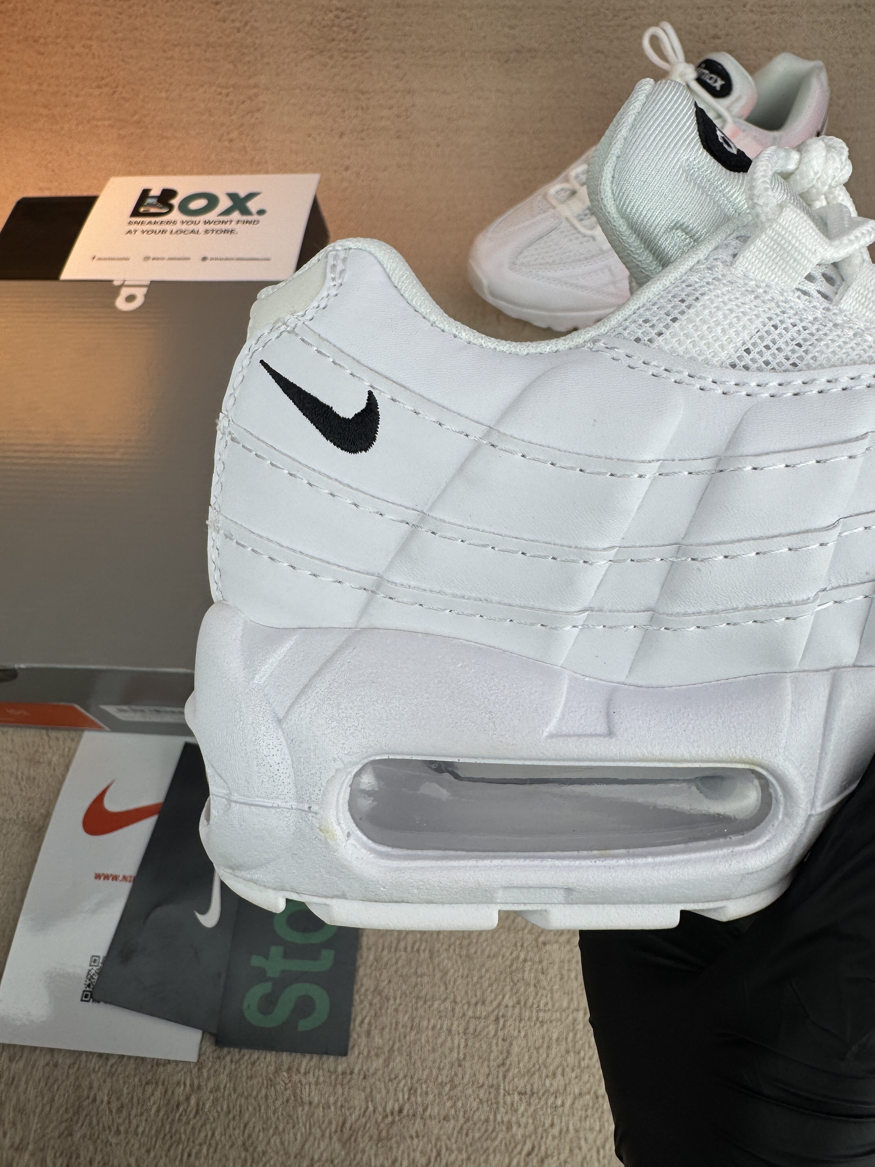 Nike Air Max 95 Essential White Black - Image 4