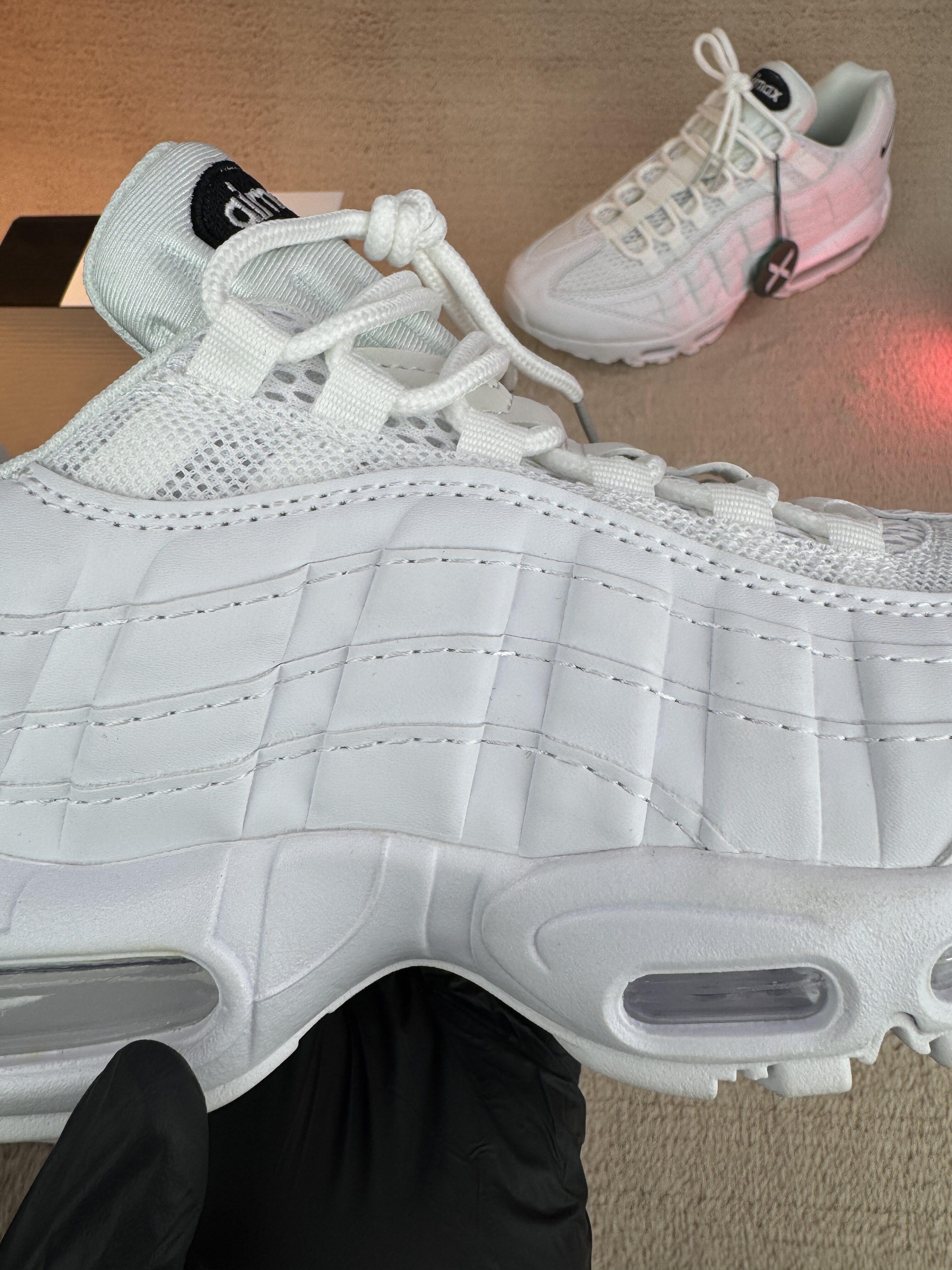 Nike Air Max 95 Essential White Black - Image 5