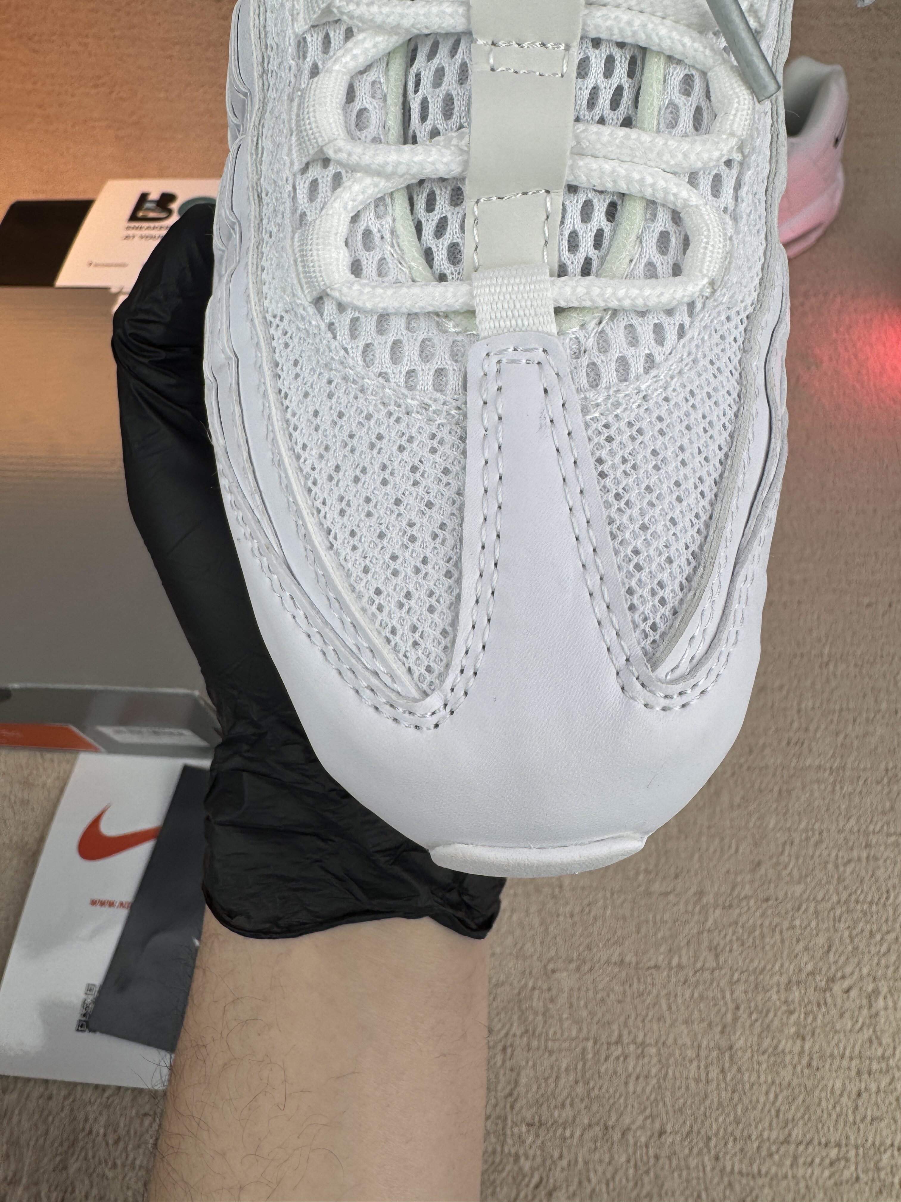 Nike Air Max 95 Essential White Black - Image 7
