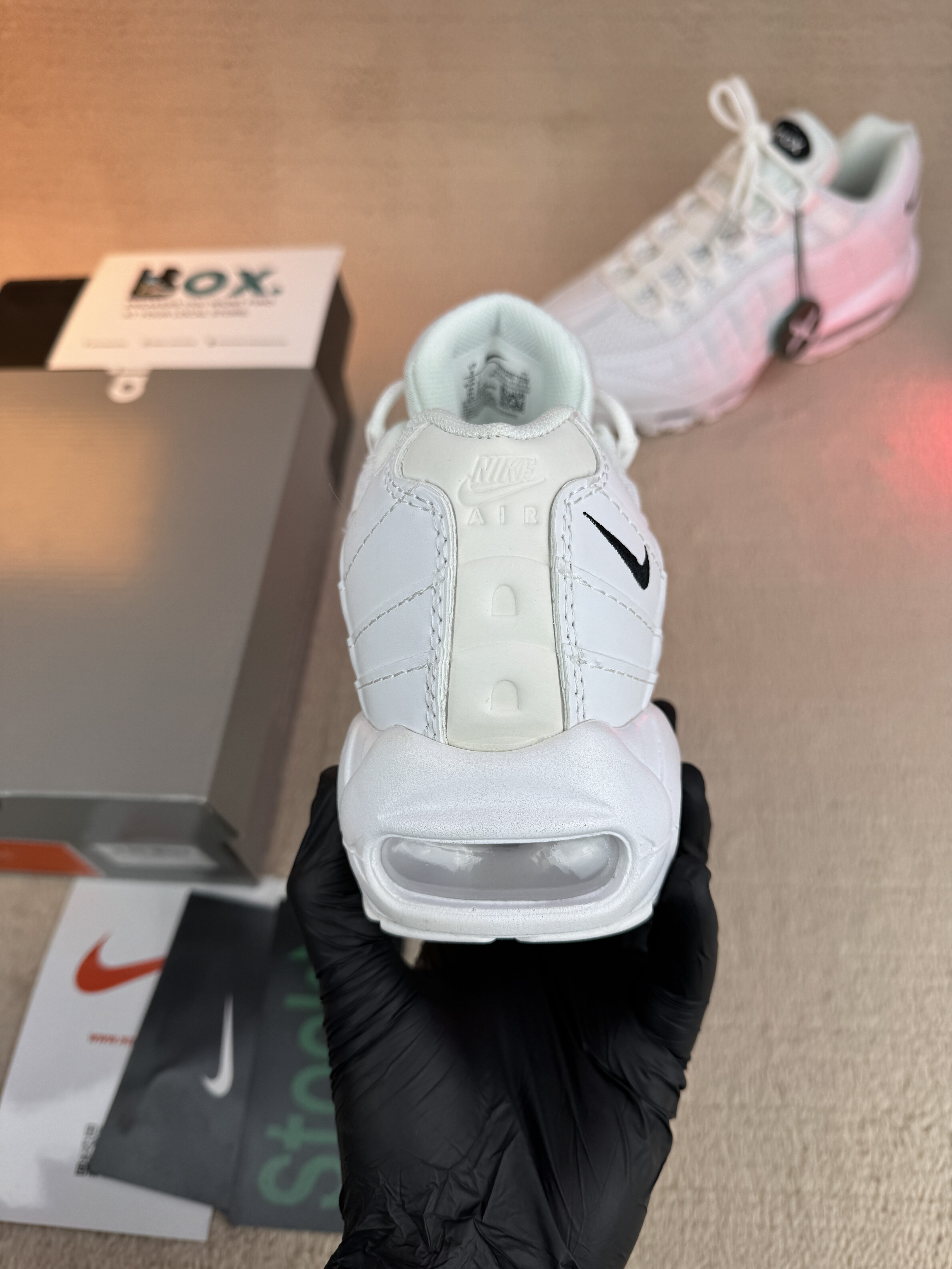 Nike Air Max 95 Essential White Black - Image 10