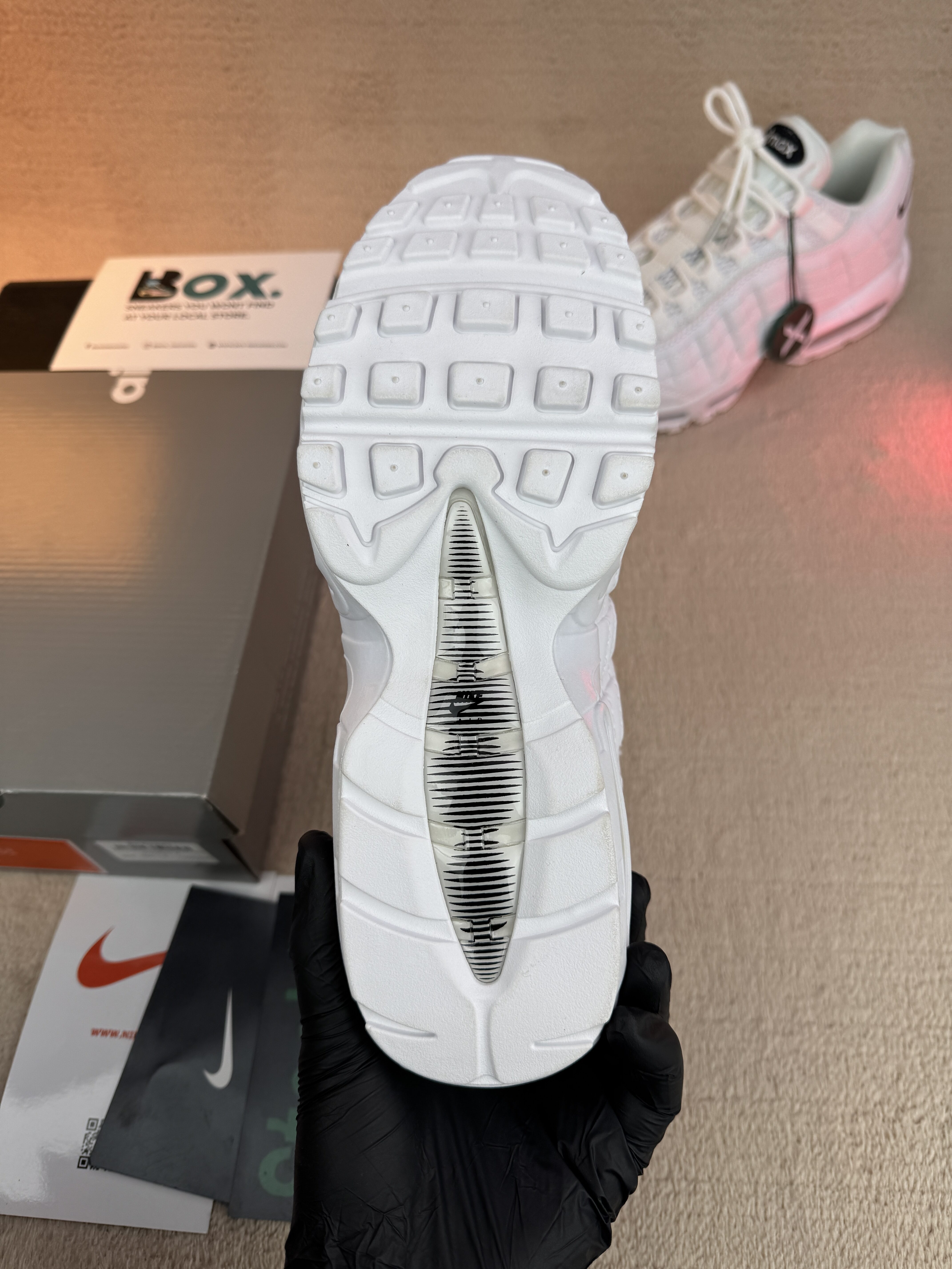 Nike Air Max 95 Essential White Black - Image 13