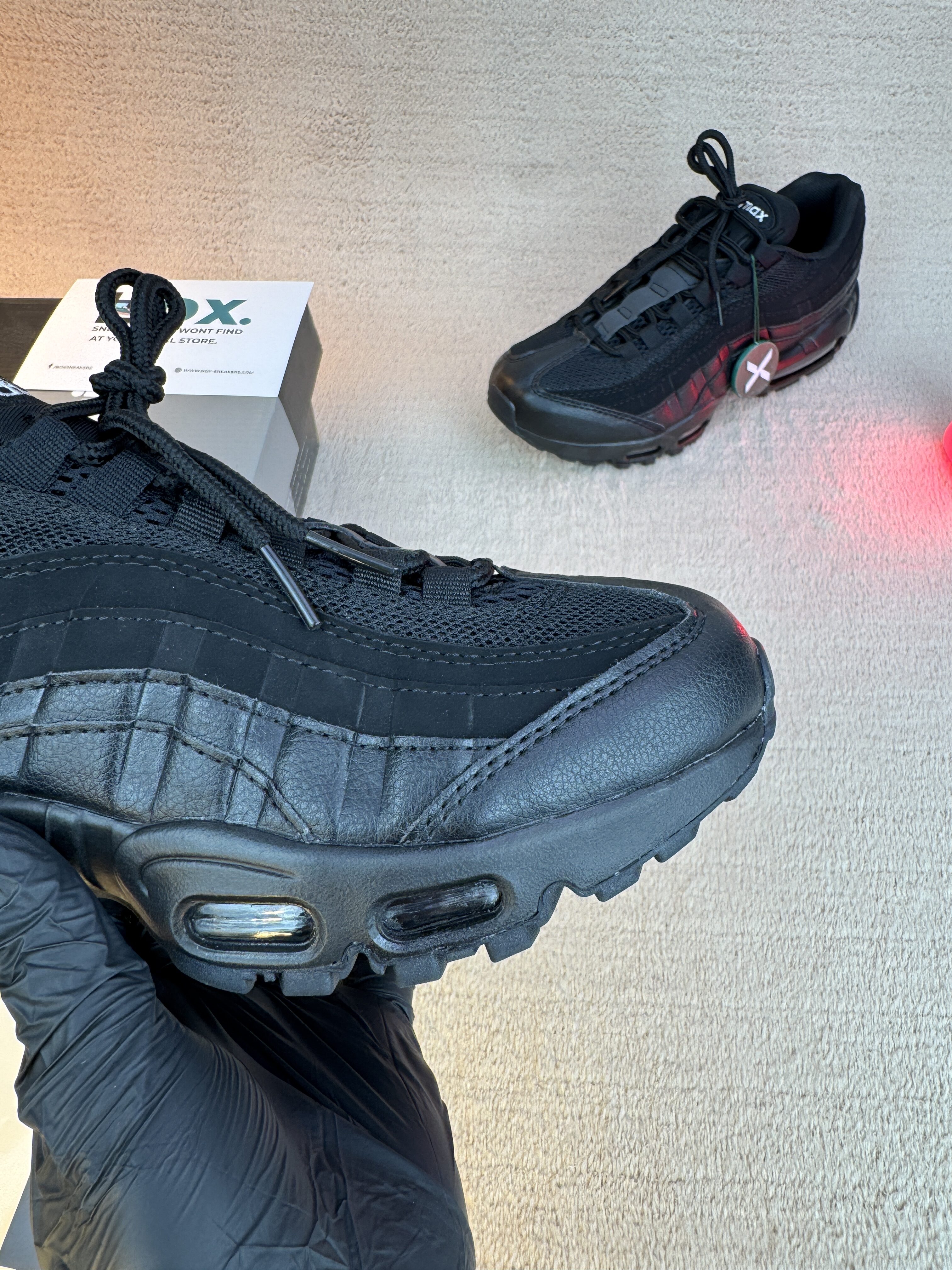 Nike Air Max 95 Essential Triple Black - Image 6
