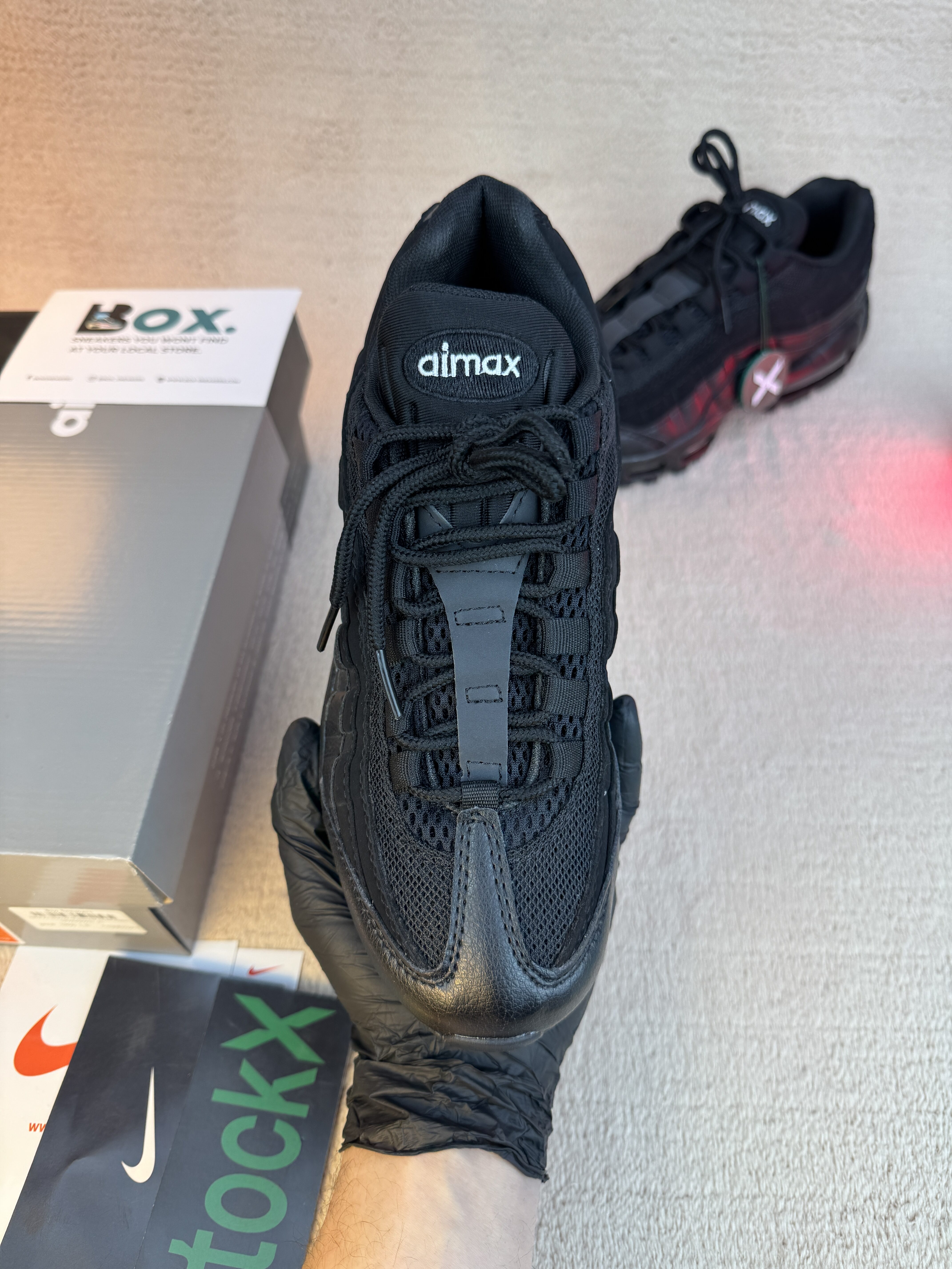 Nike Air Max 95 Essential Triple Black - Image 8