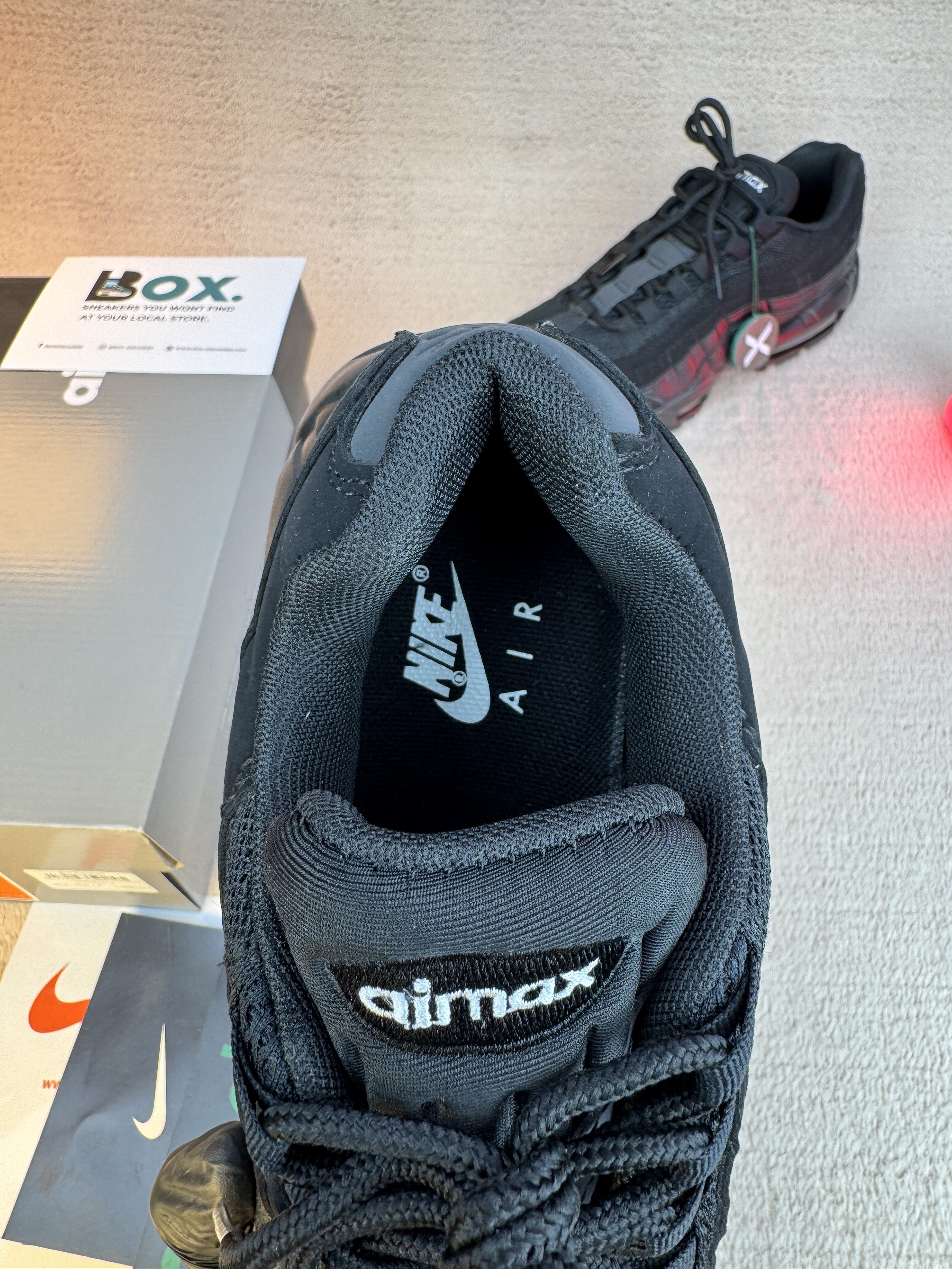 Nike Air Max 95 Essential Triple Black - Image 9
