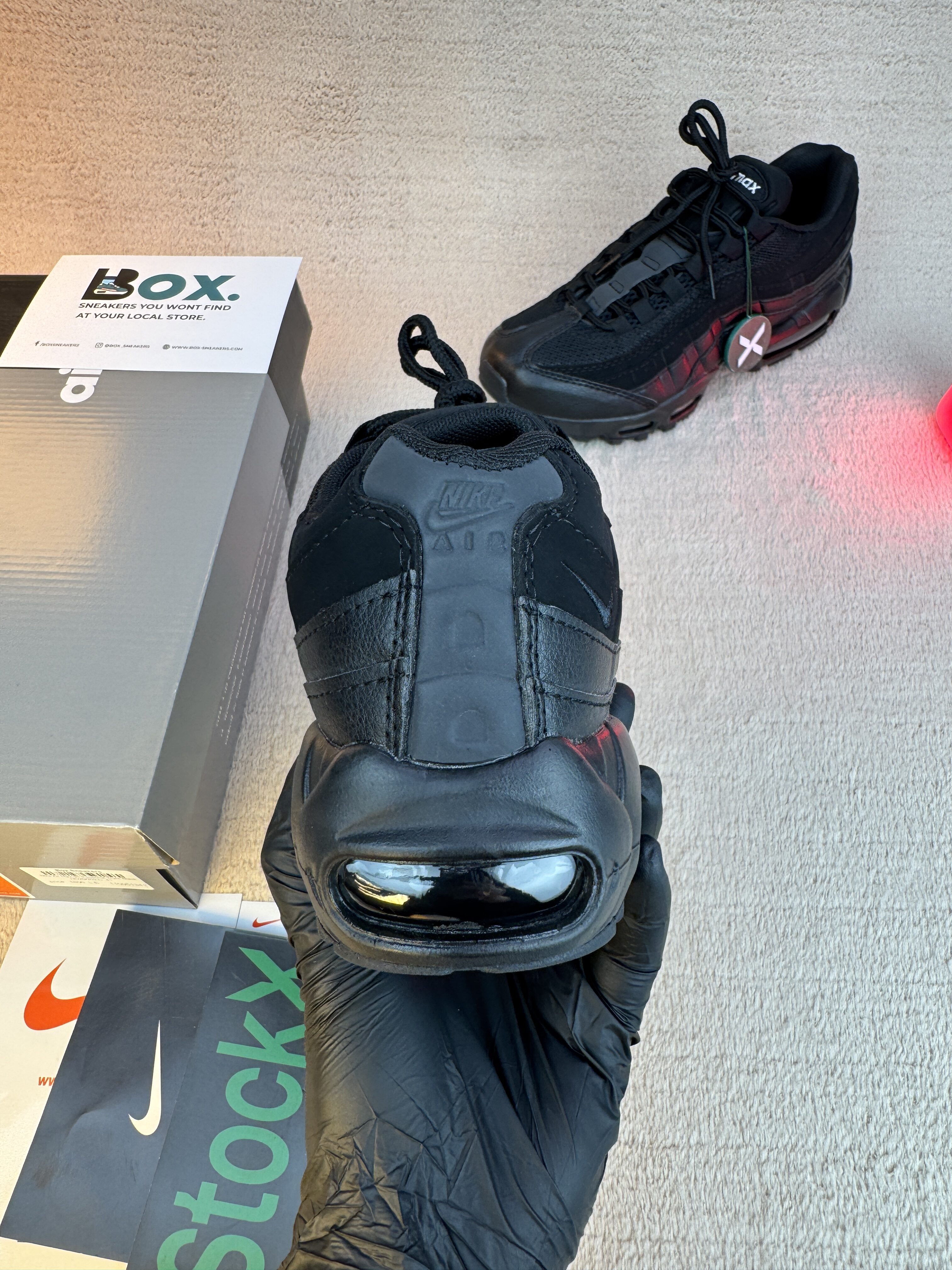 Nike Air Max 95 Essential Triple Black - Image 10