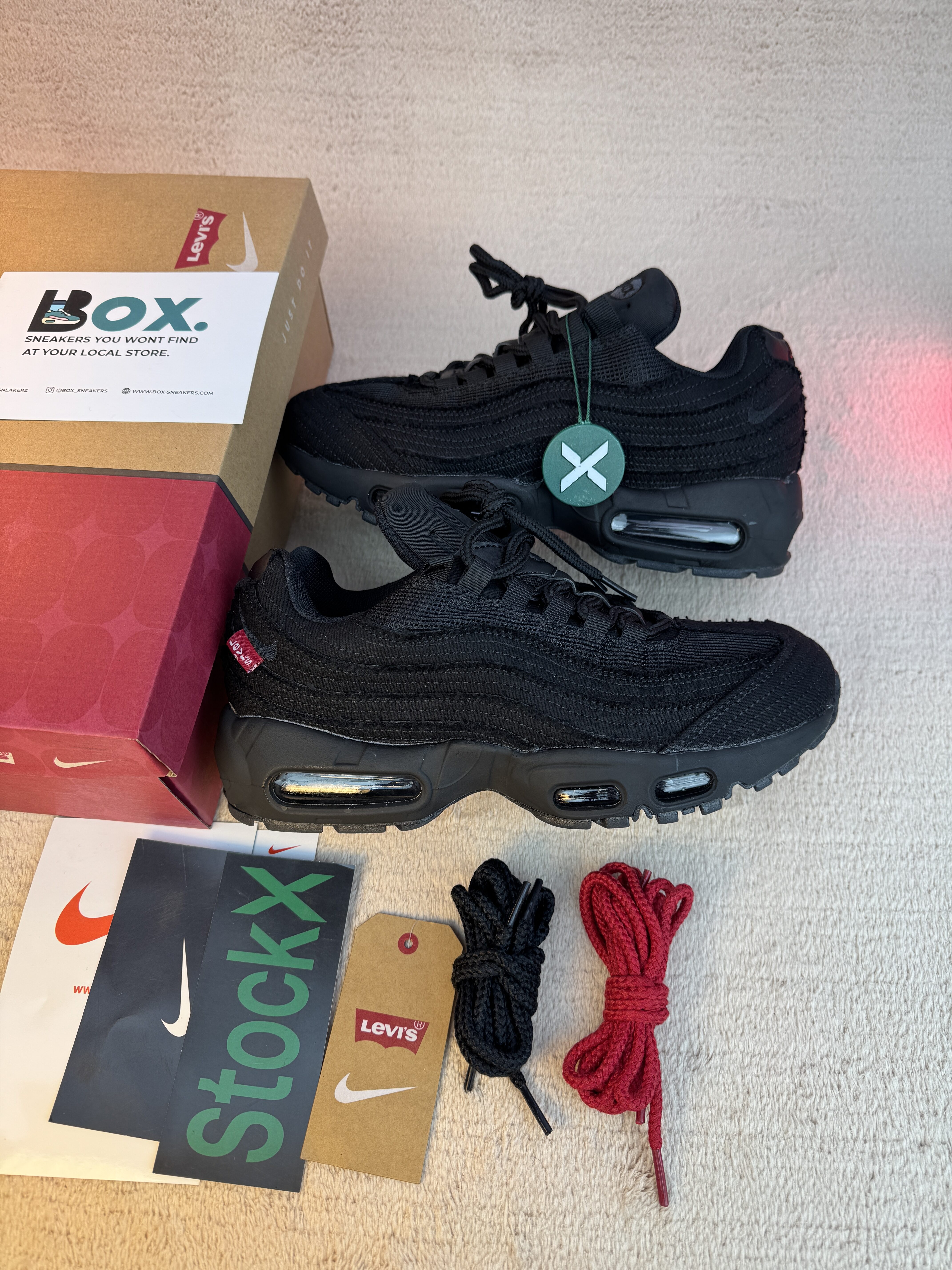 Nike Air Max 95 OG Levis Black - Image 2