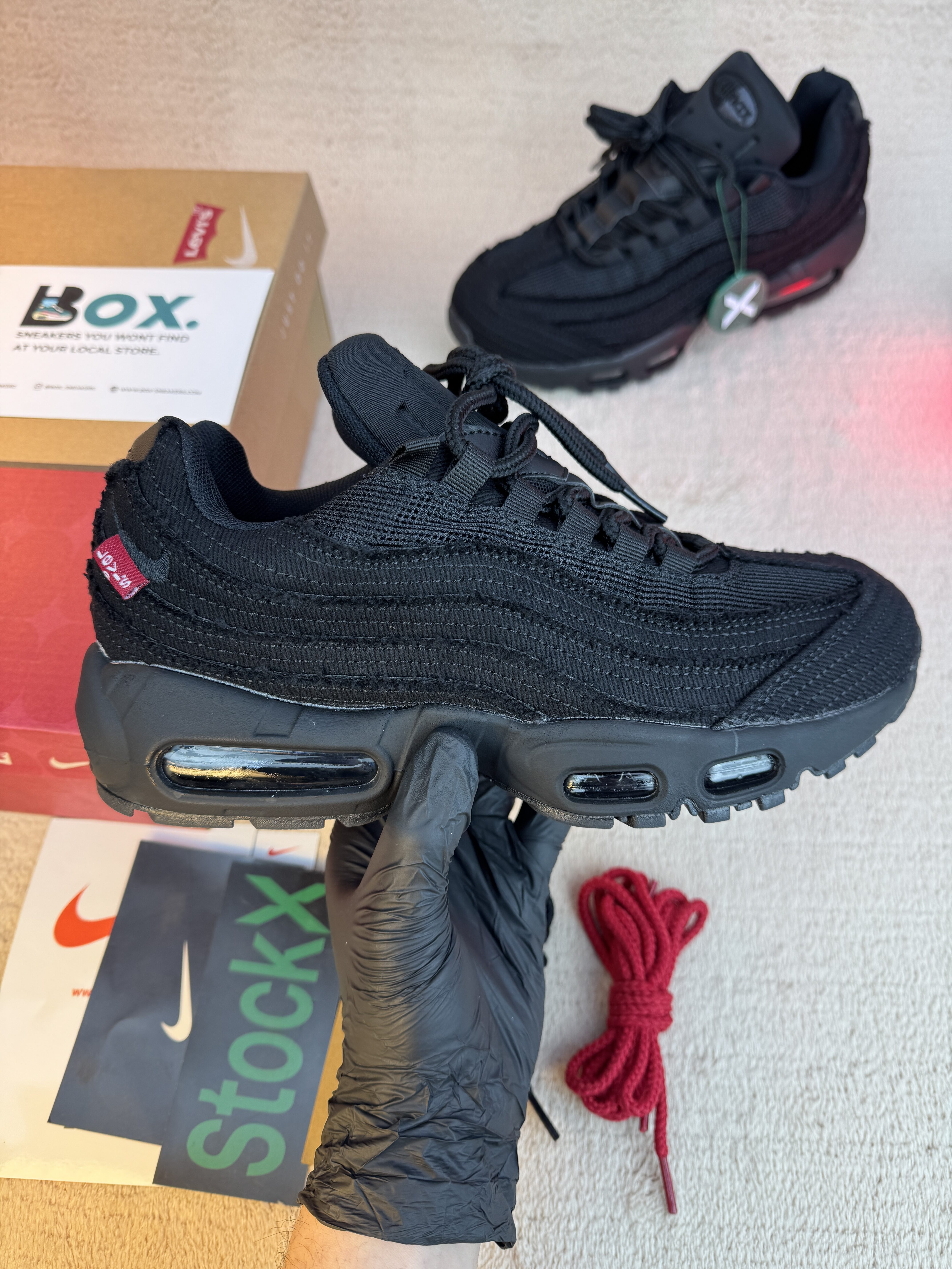 Nike Air Max 95 OG Levis Black - Image 3