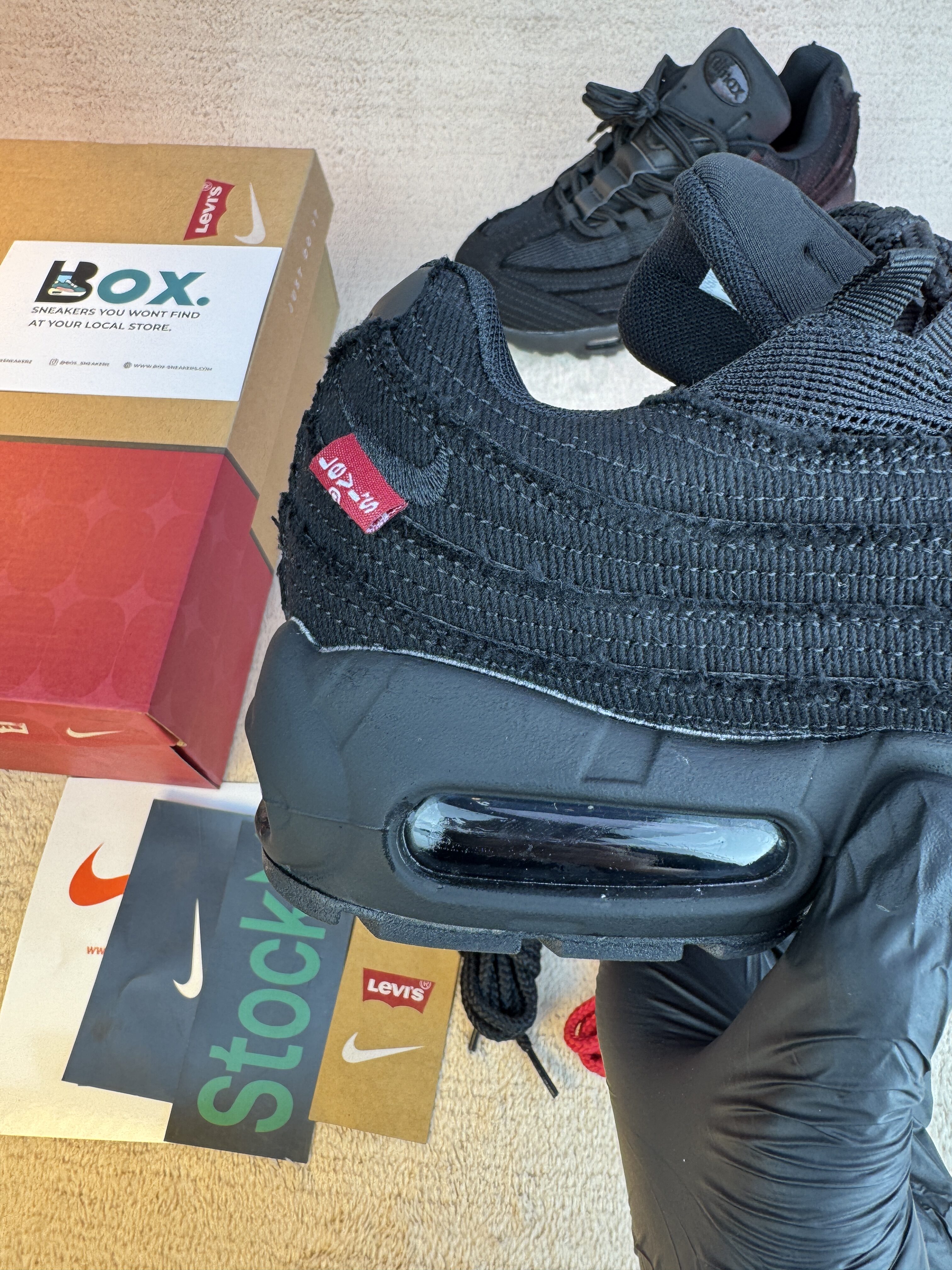 Nike Air Max 95 OG Levis Black - Image 4