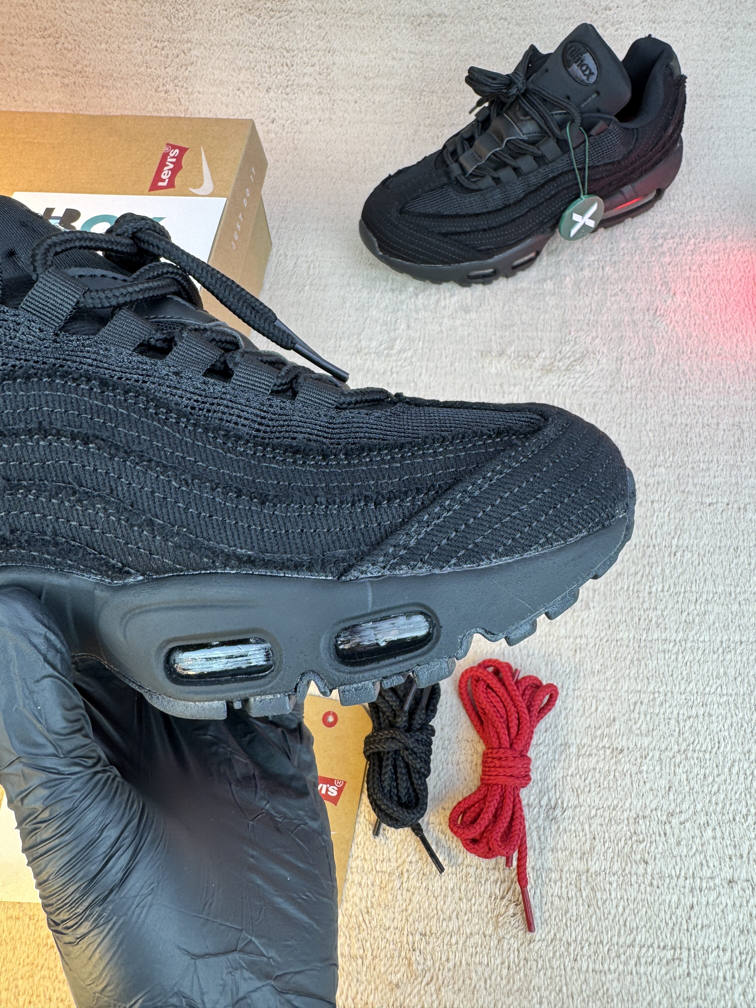 Nike Air Max 95 OG Levis Black - Image 6