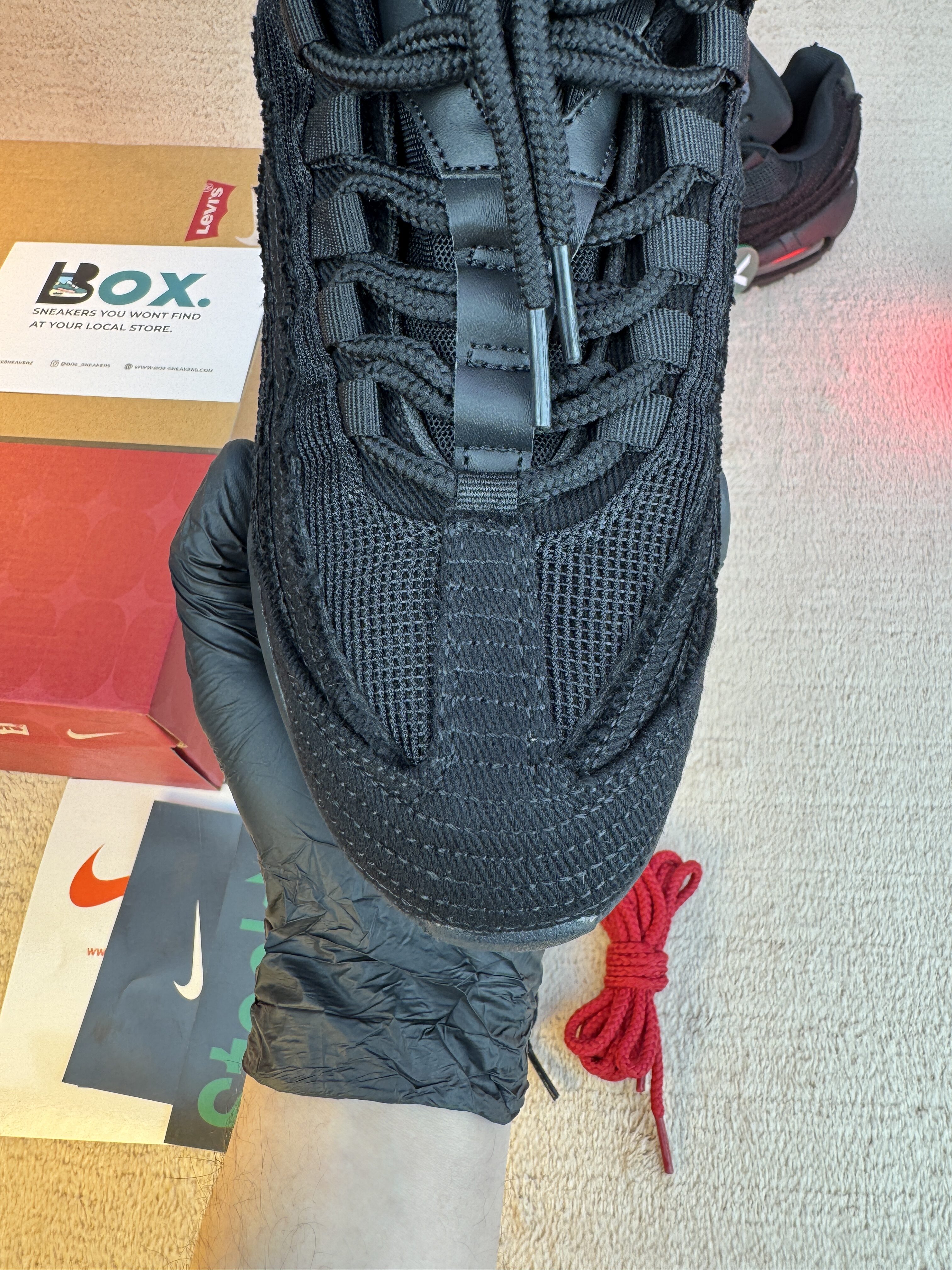 Nike Air Max 95 OG Levis Black - Image 7