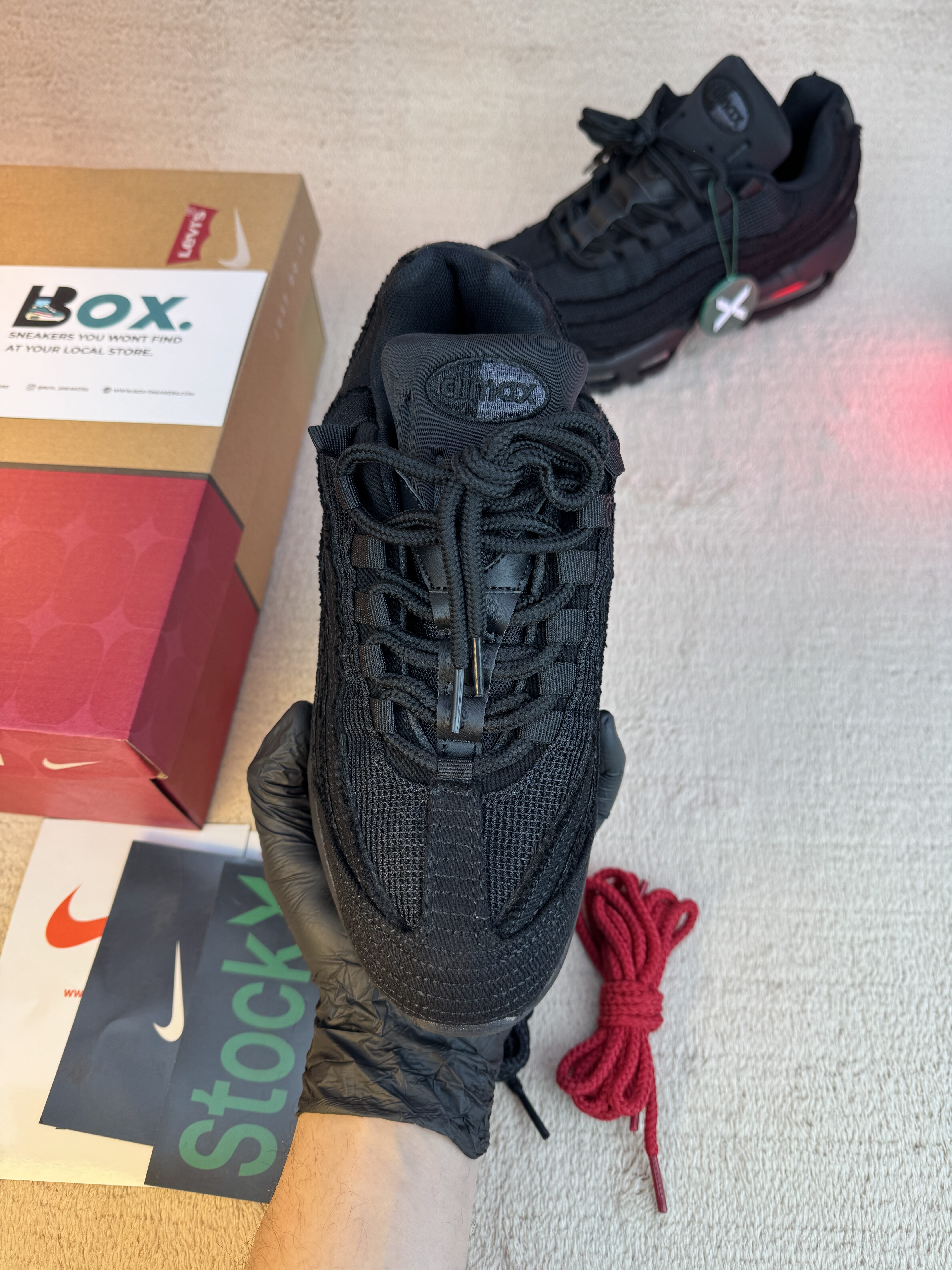 Nike Air Max 95 OG Levis Black - Image 8