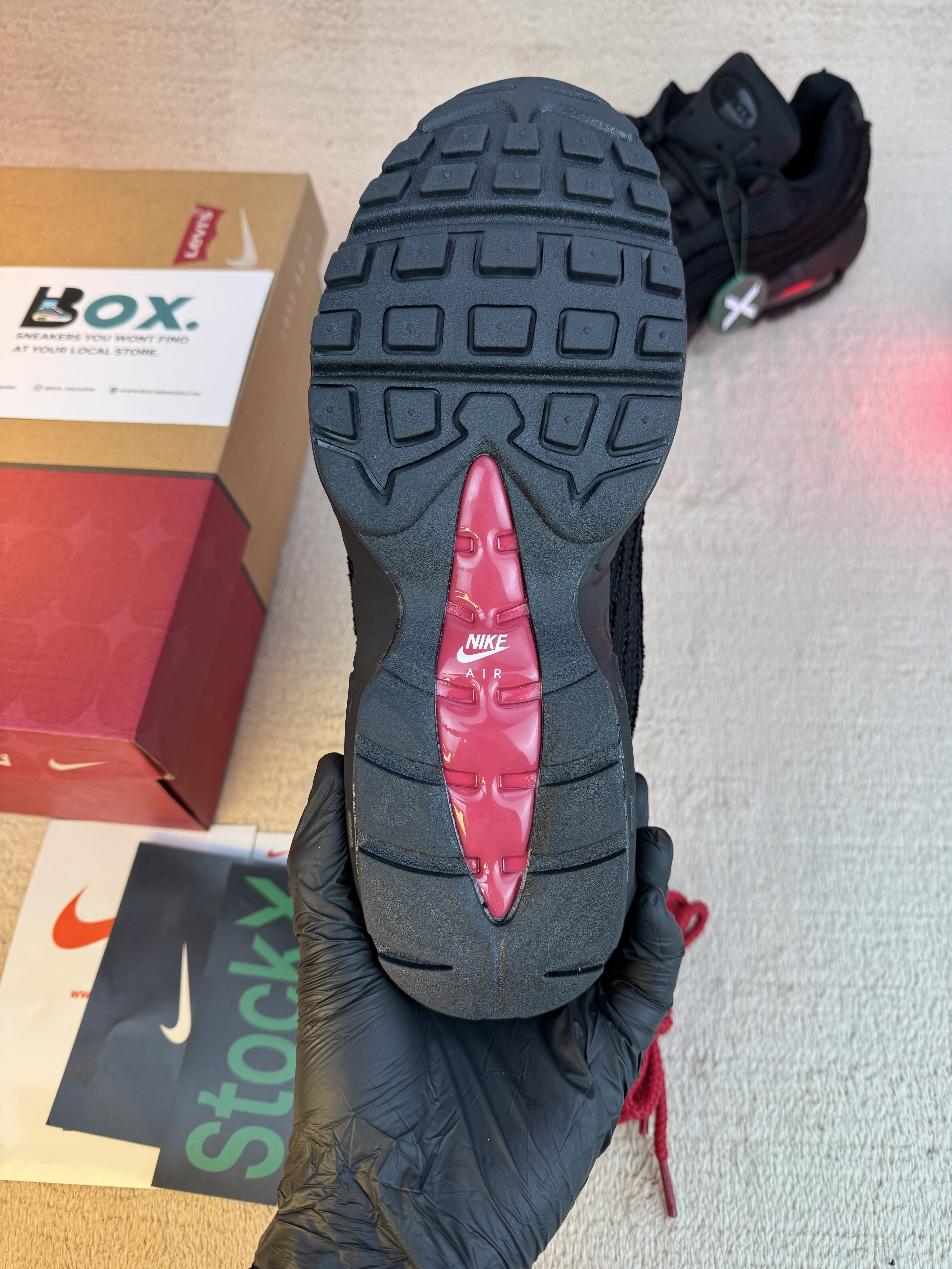 Nike Air Max 95 OG Levis Black - Image 13