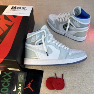 Jordan 1 Retro High Zoom White Racer Blue