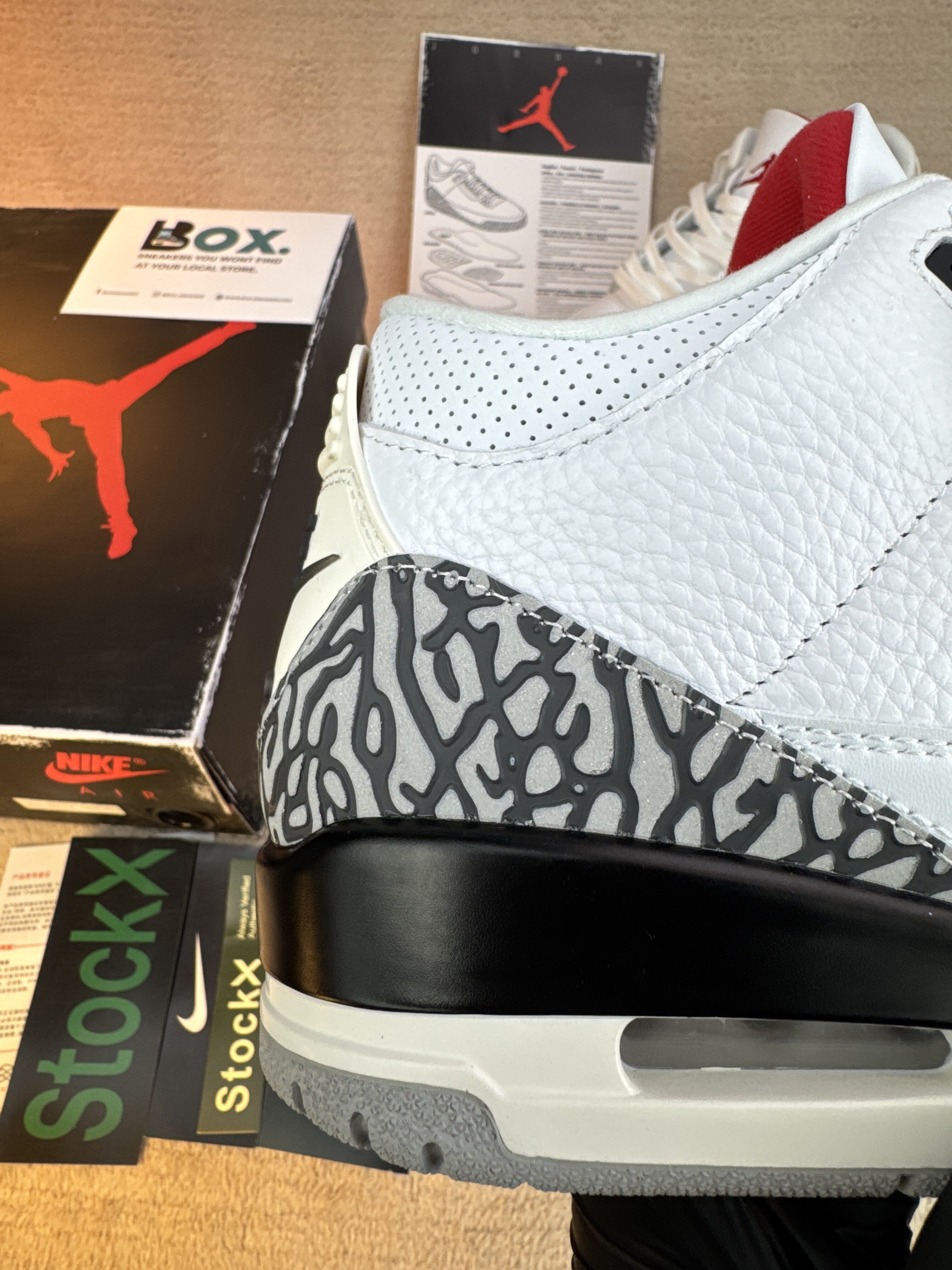 Jordan 3 Retro White Cement Reimagined - Image 4