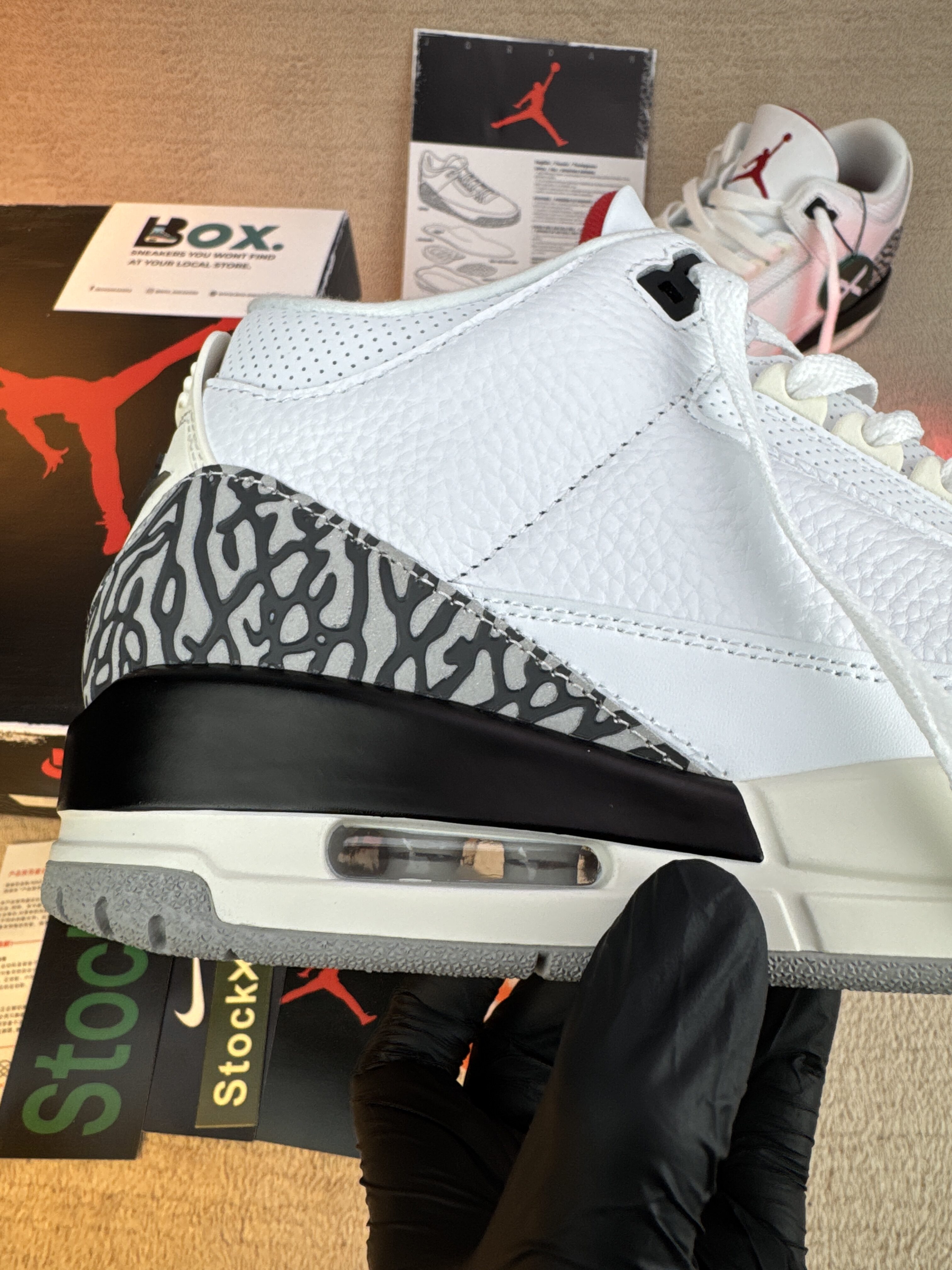 Jordan 3 Retro White Cement Reimagined - Image 5