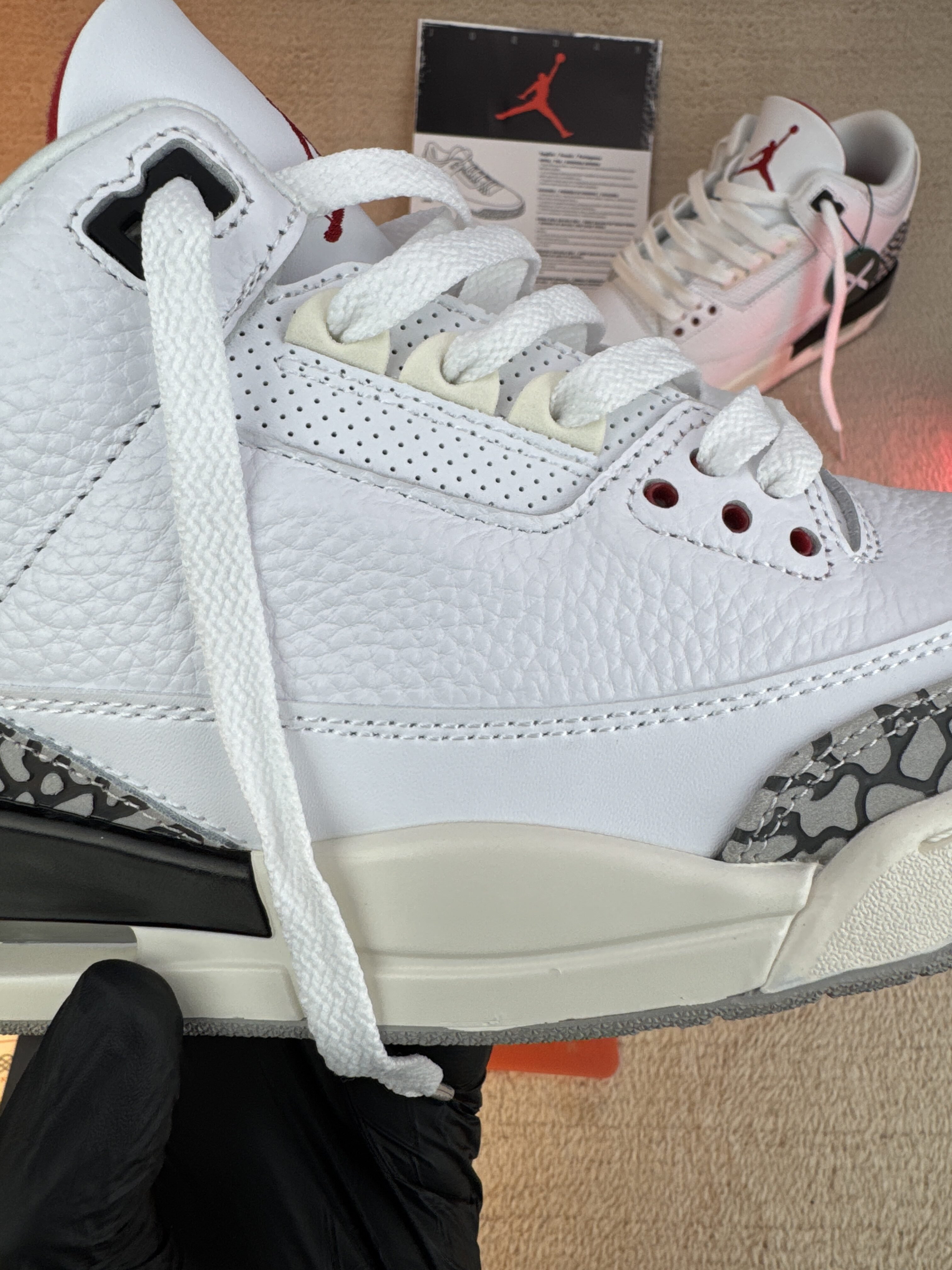 Jordan 3 Retro White Cement Reimagined - Image 6