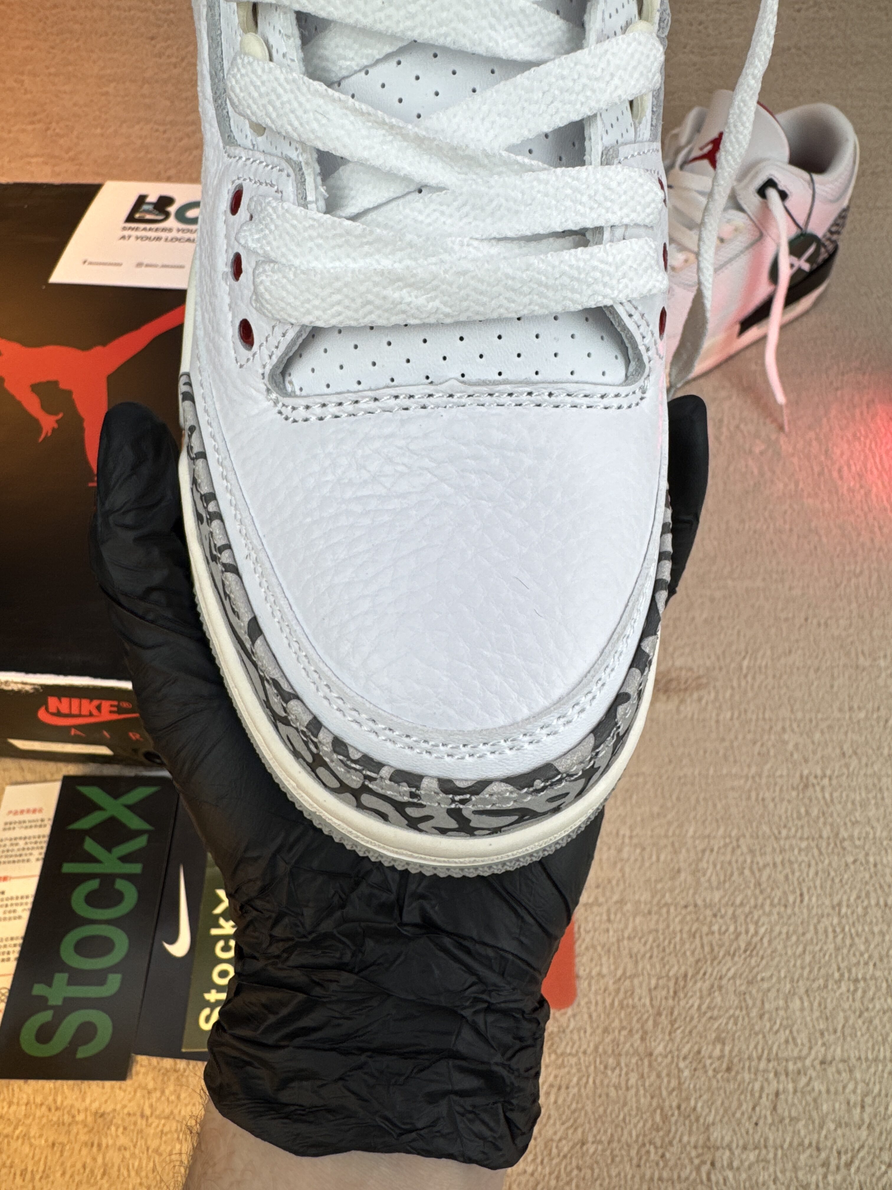 Jordan 3 Retro White Cement Reimagined - Image 8