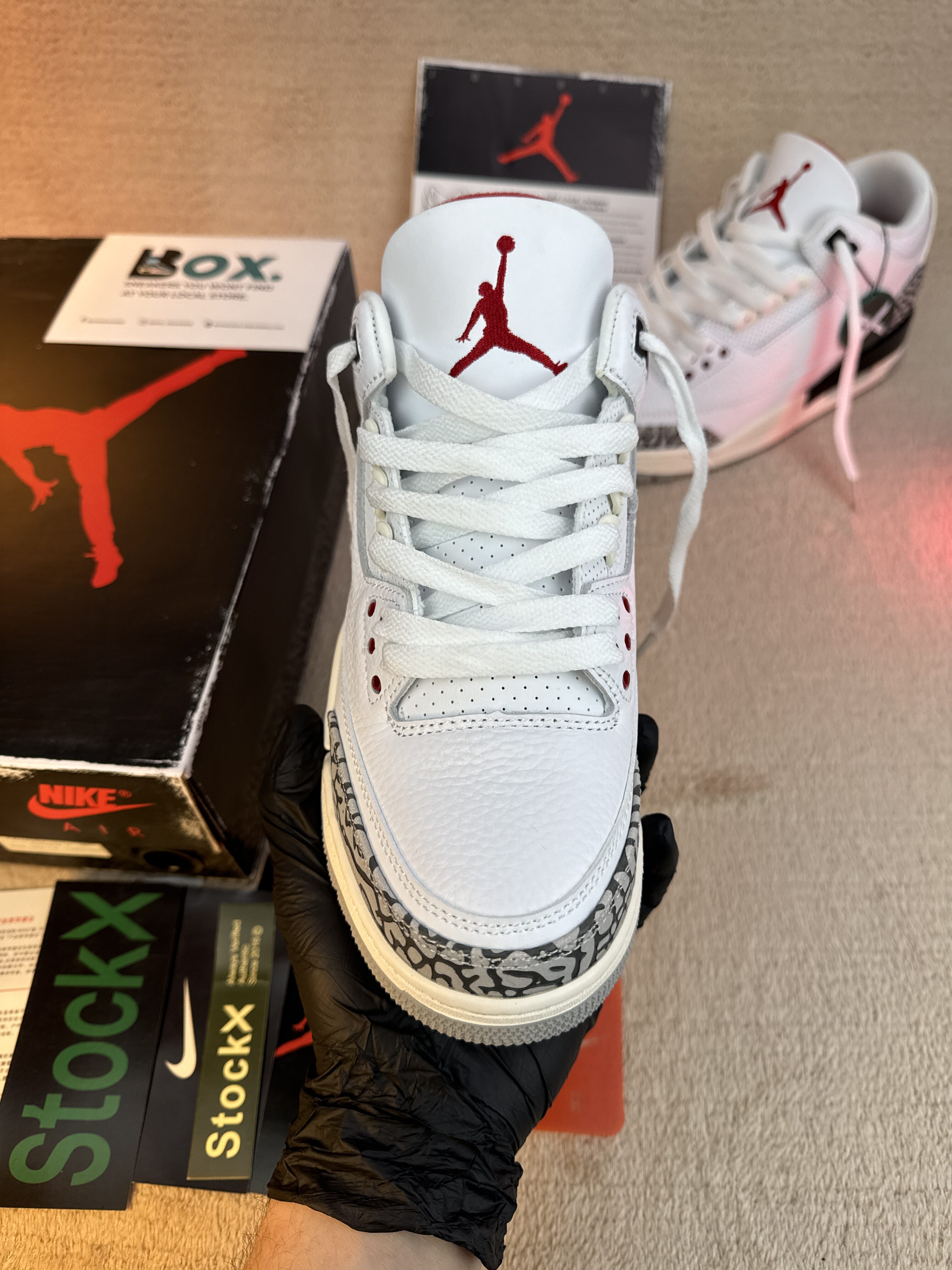 Jordan 3 Retro White Cement Reimagined - Image 9