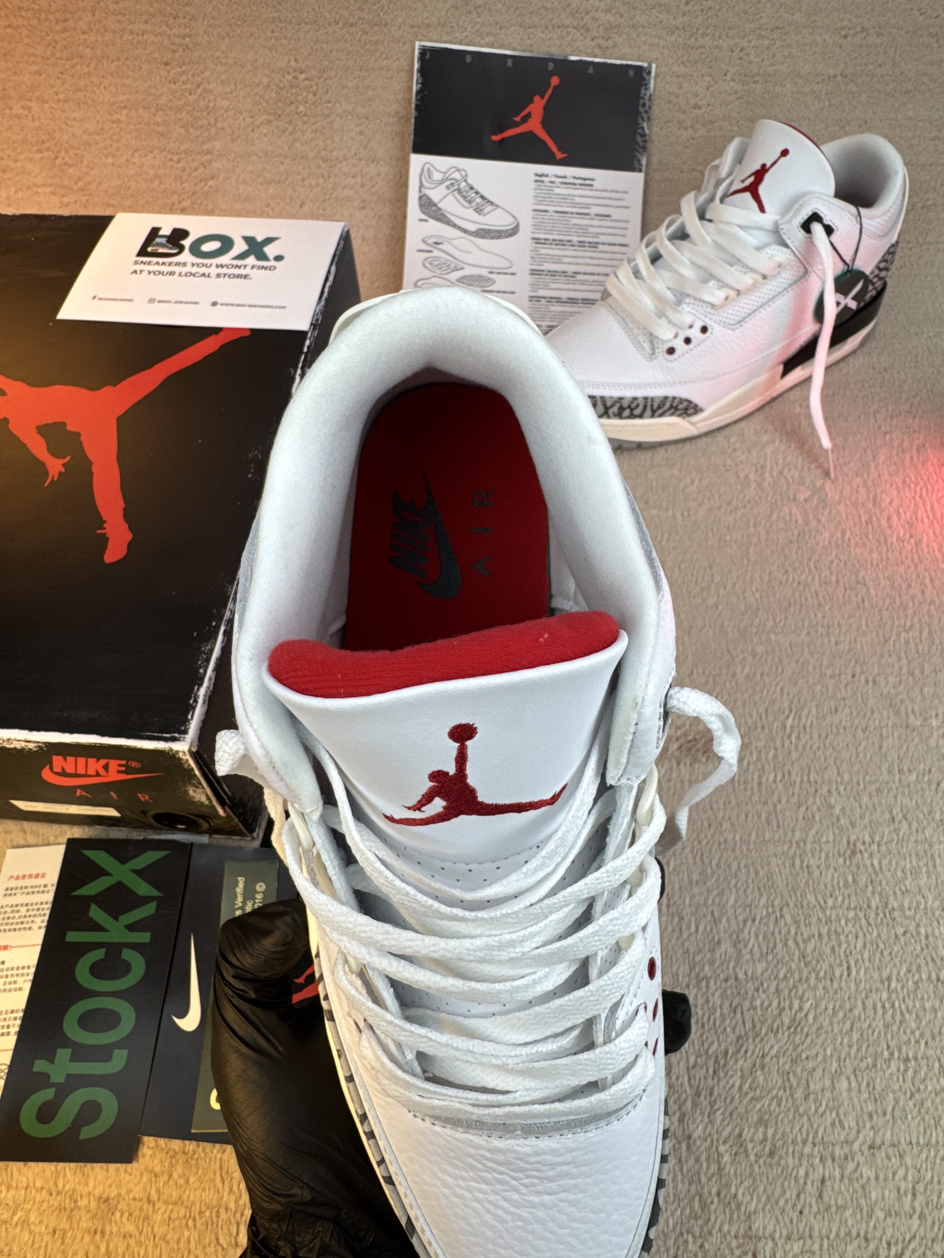 Jordan 3 Retro White Cement Reimagined - Image 10