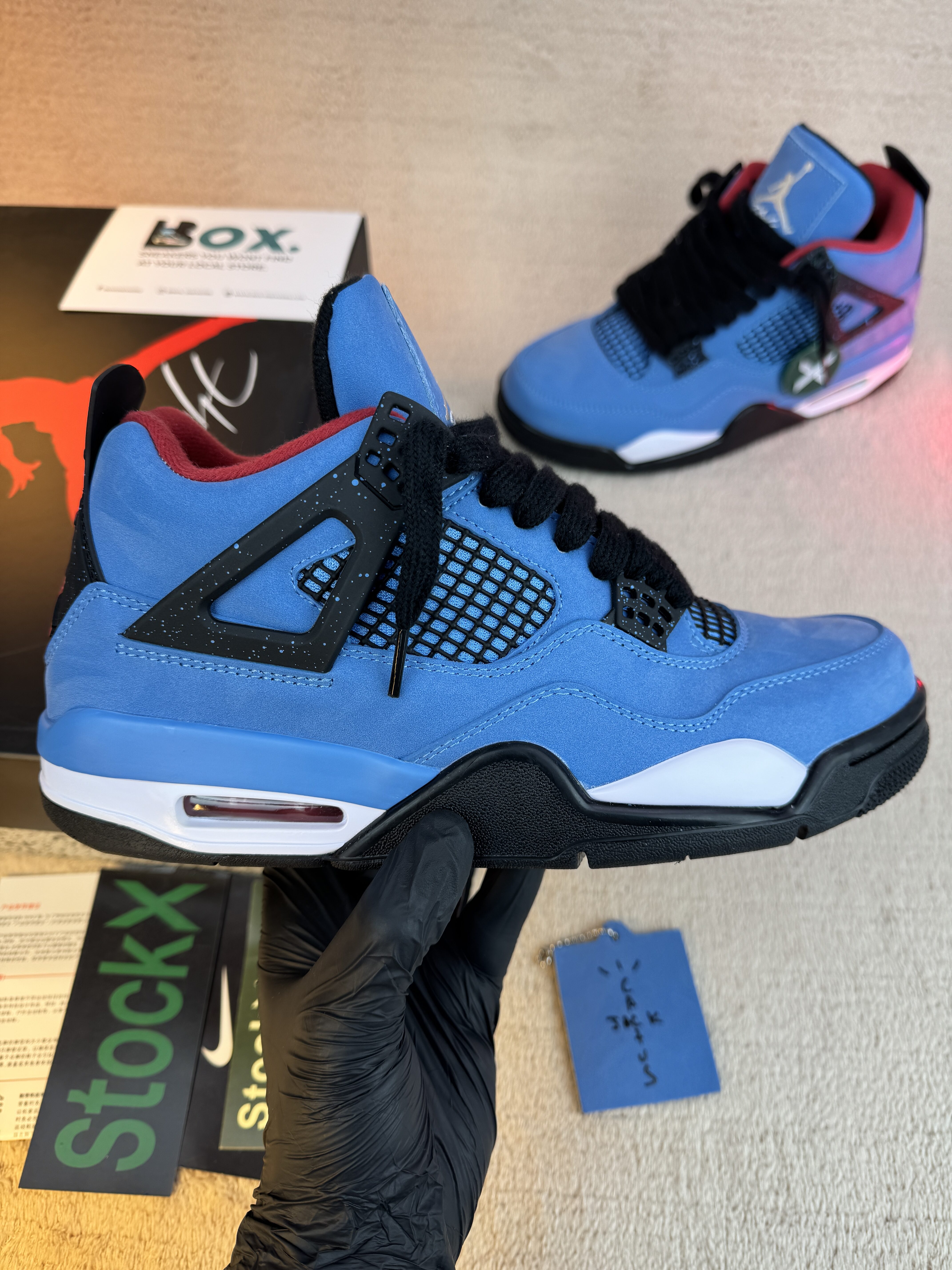 Jordan 4 RetroTravis Scott Cactus Jack - Image 3