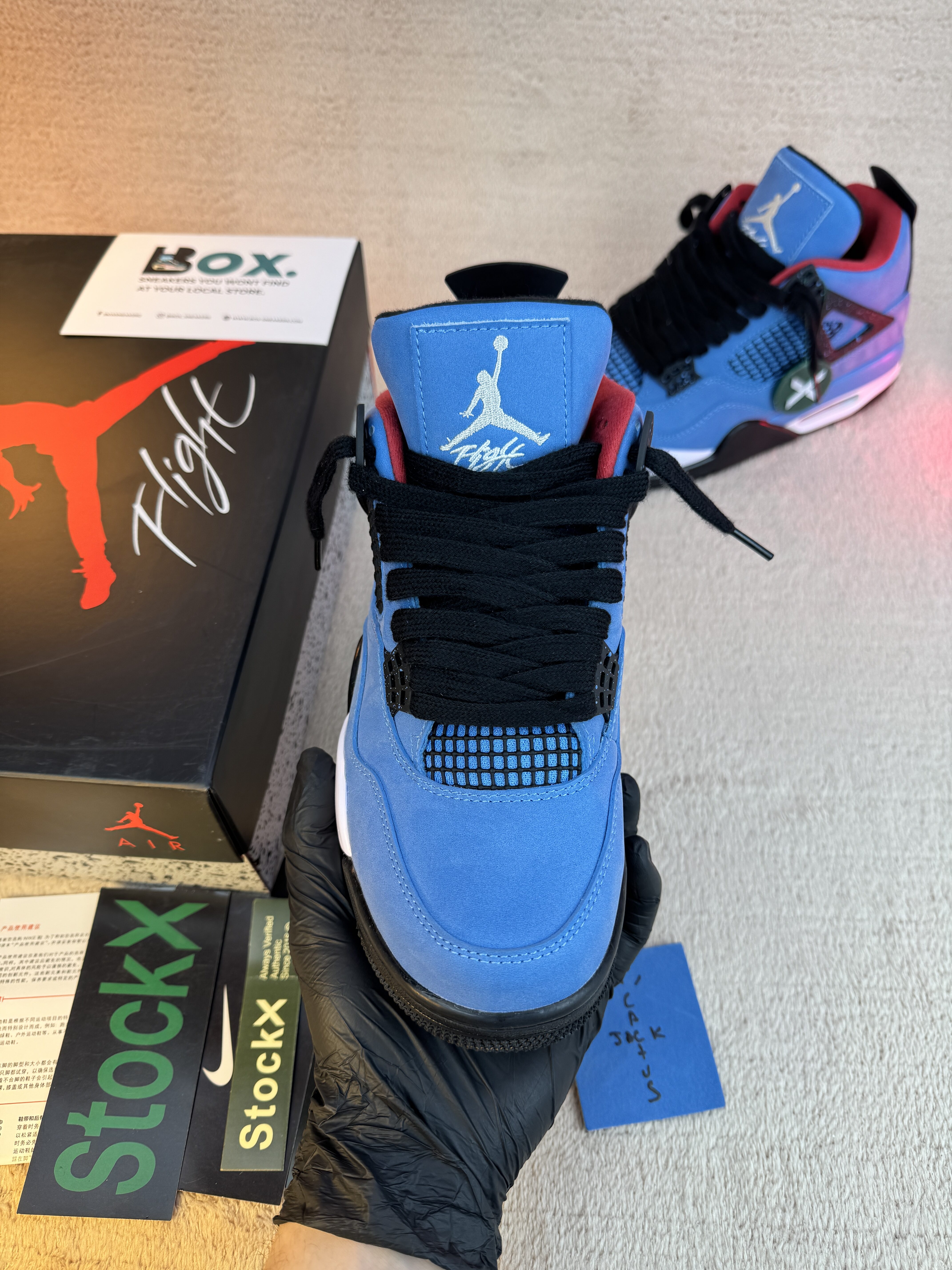 Jordan 4 RetroTravis Scott Cactus Jack - Image 11