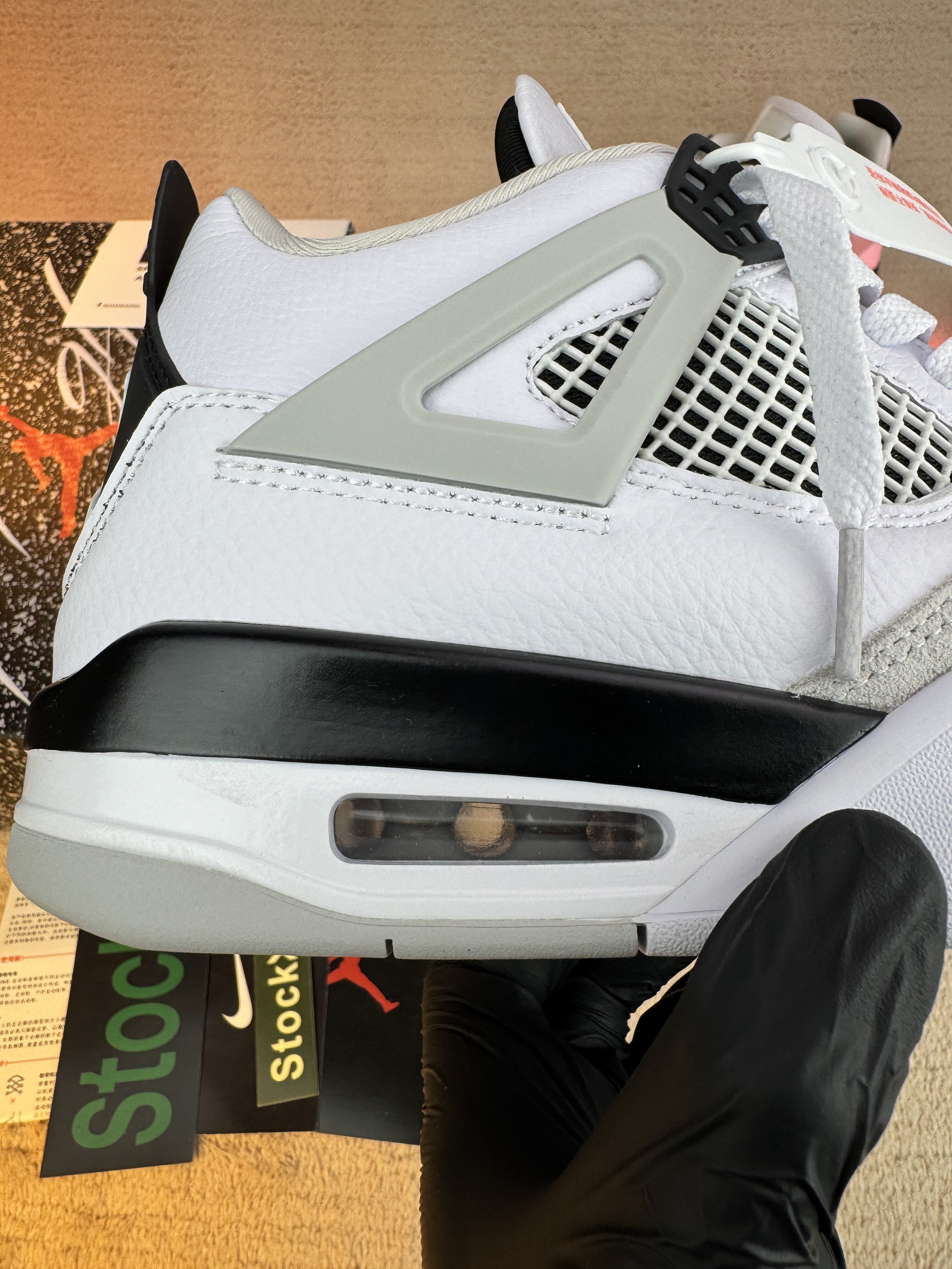 Jordan 4 Retro Military Black (Premium) - Image 5