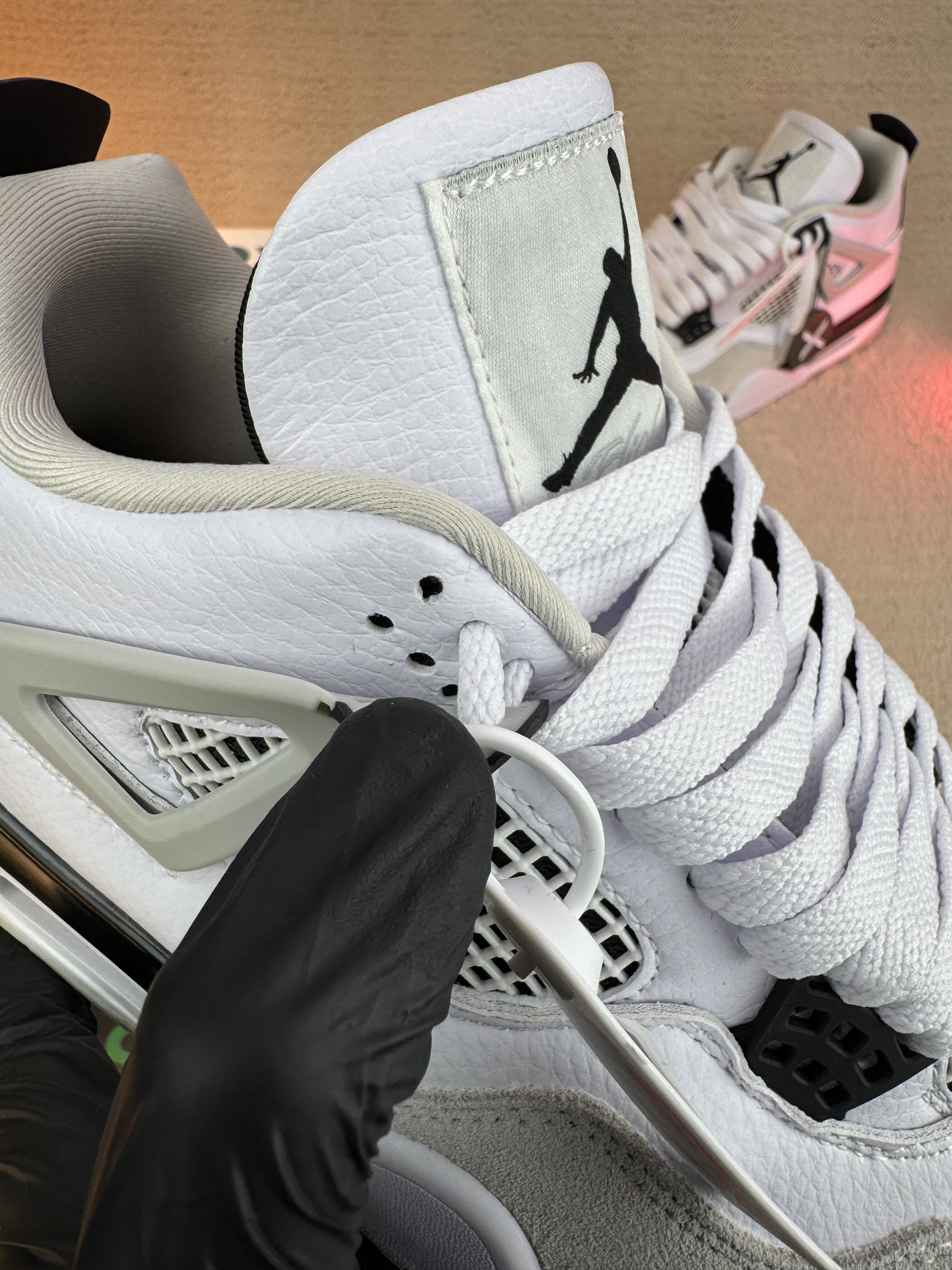 Jordan 4 Retro Military Black (Premium) - Image 6