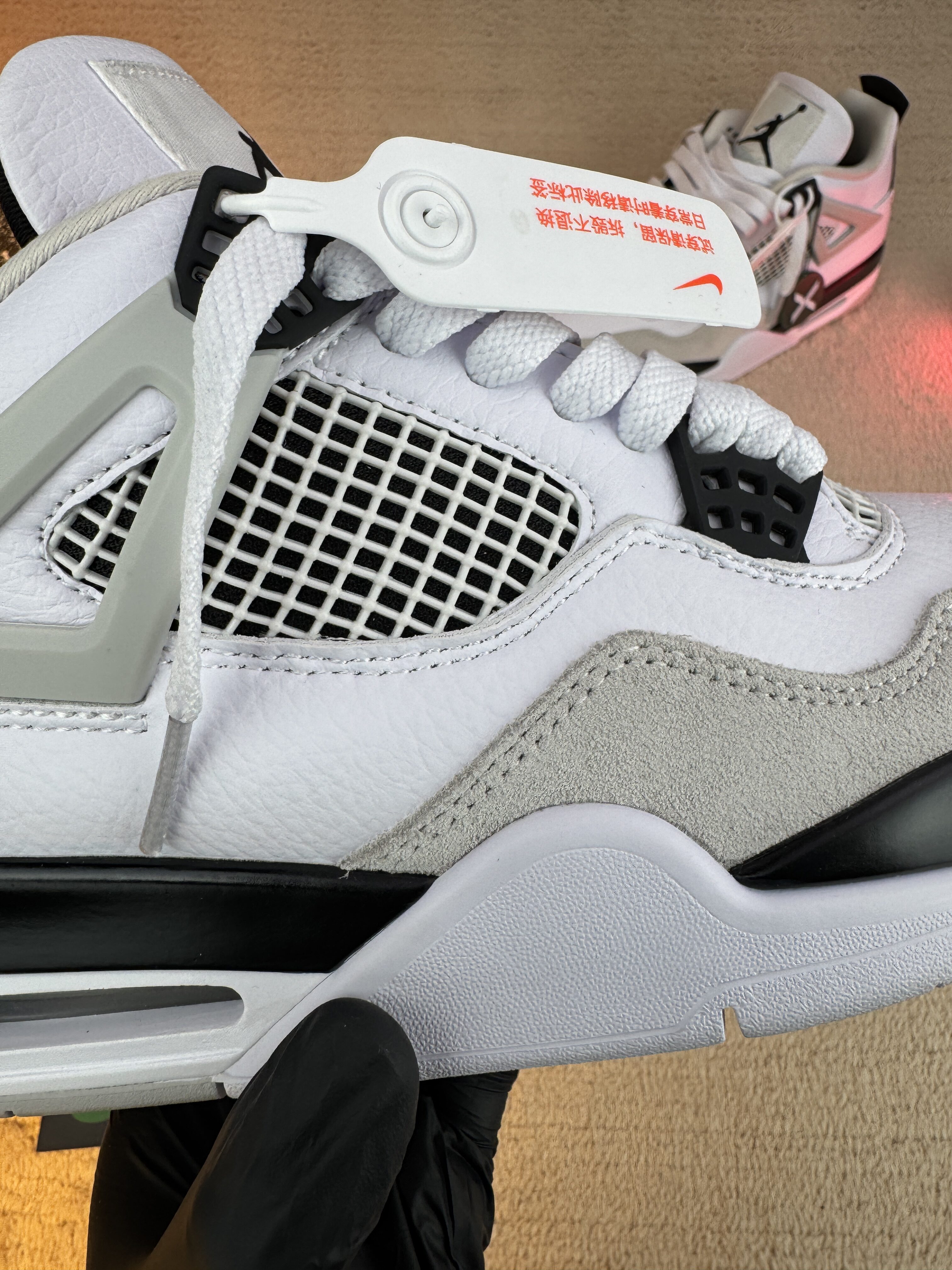Jordan 4 Retro Military Black (Premium) - Image 7