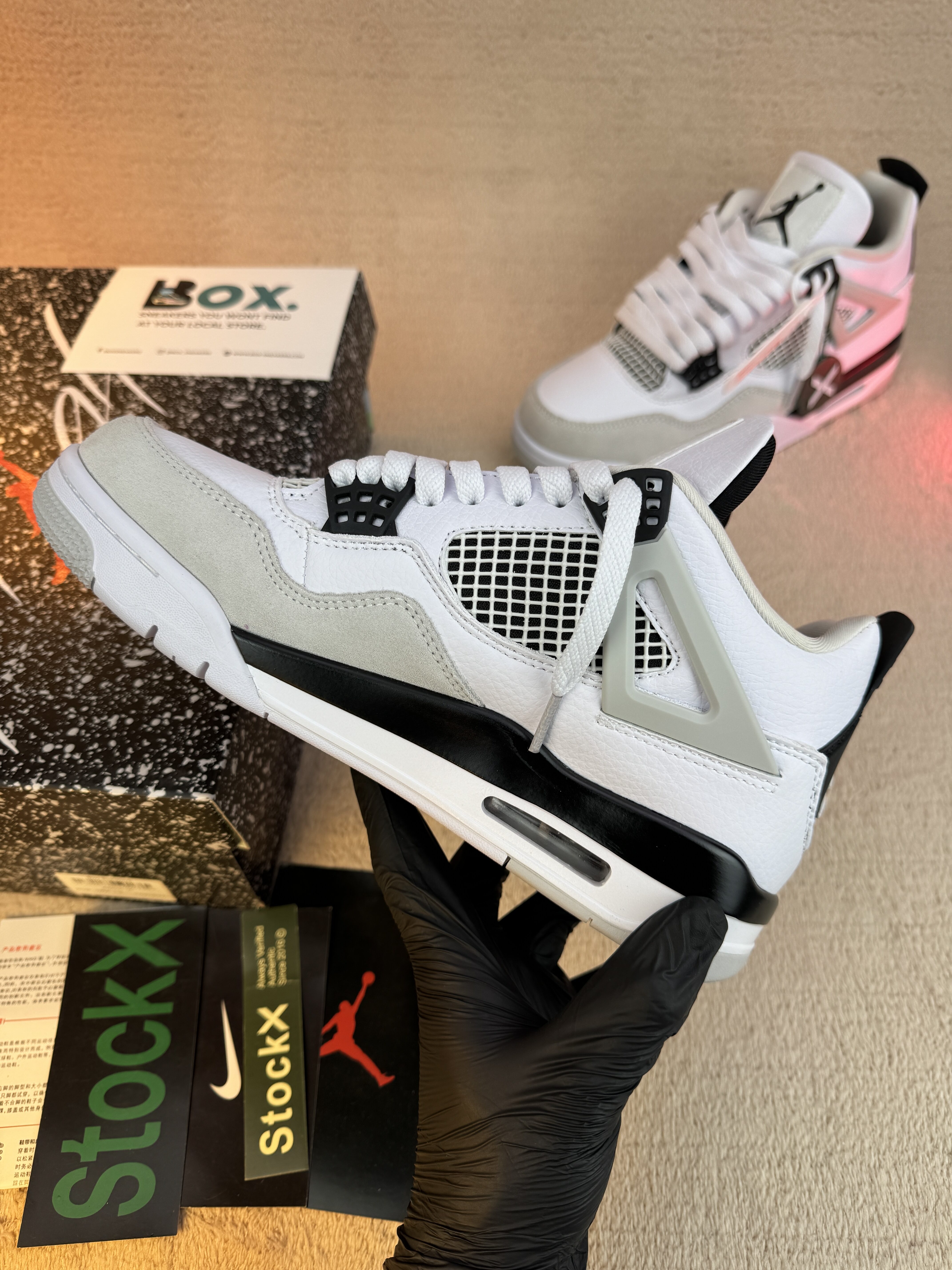 Jordan 4 Retro Military Black (Premium) - Image 14