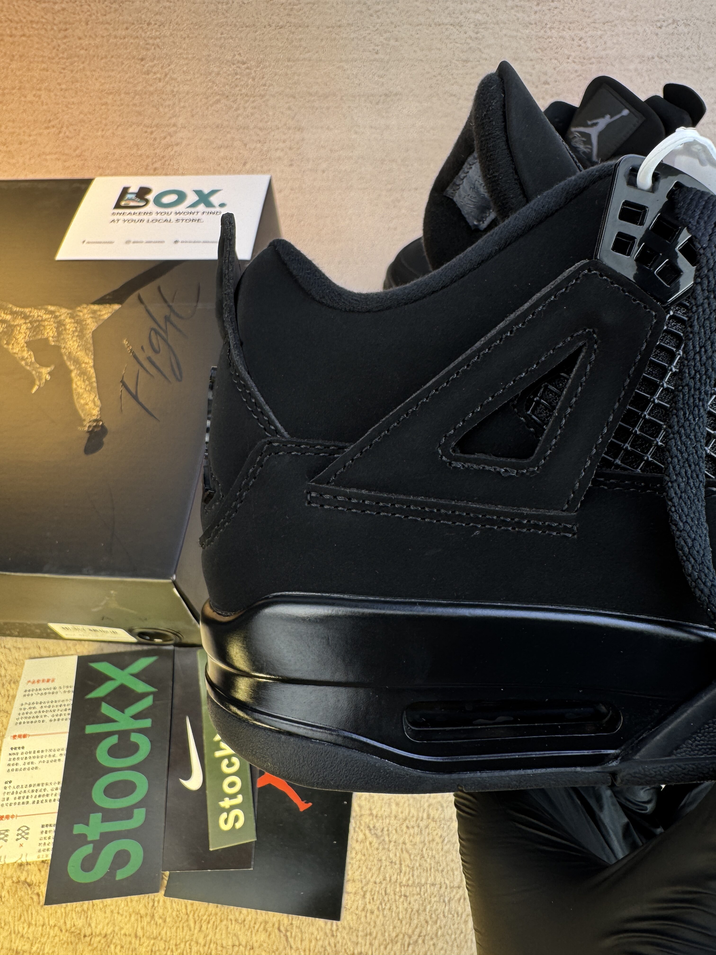 Jordan 4 Retro Black Cat PREMIUM - Image 4