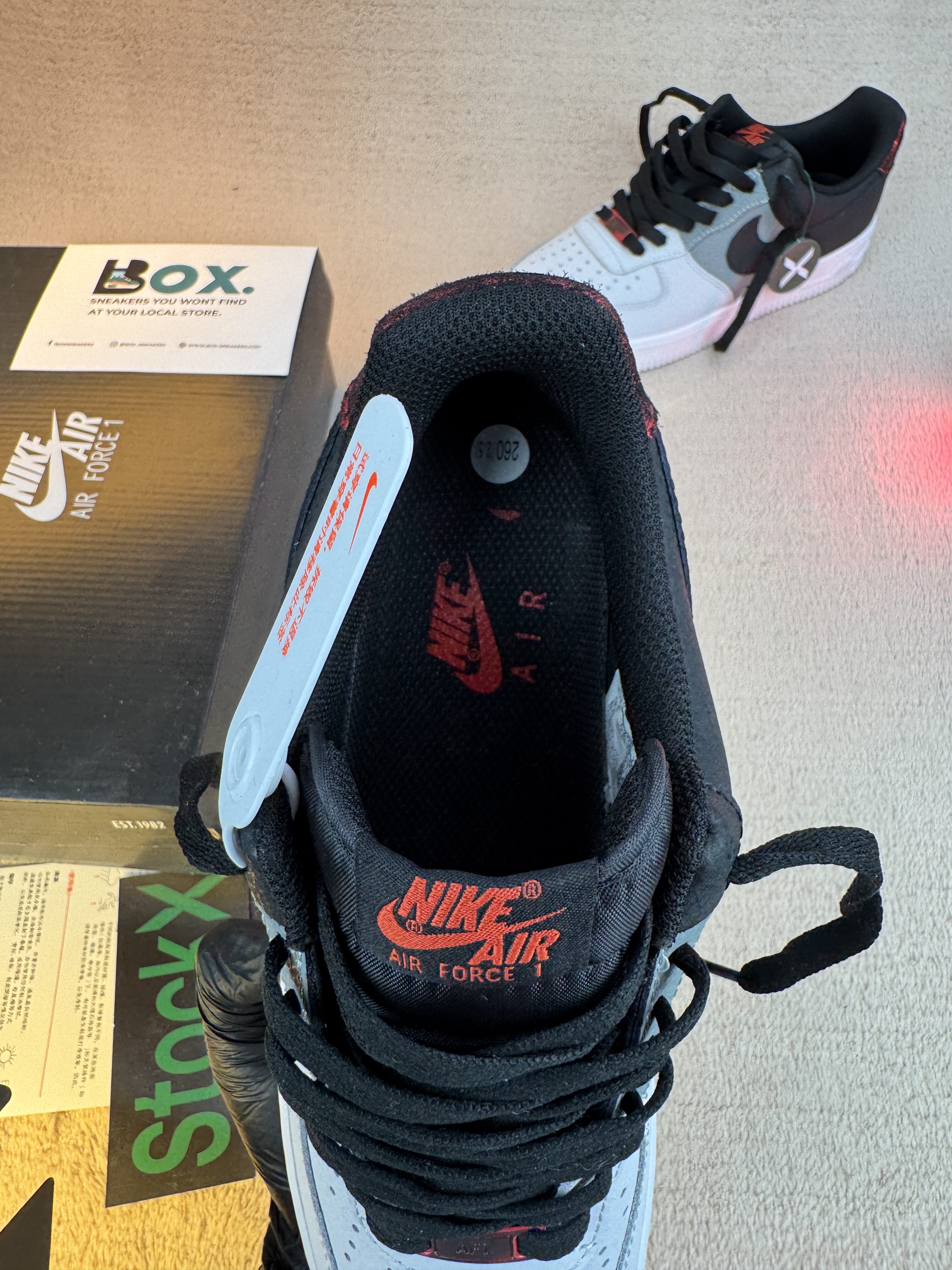 Nike Air Force 1 Low '07 Black Smoke Grey - Image 8