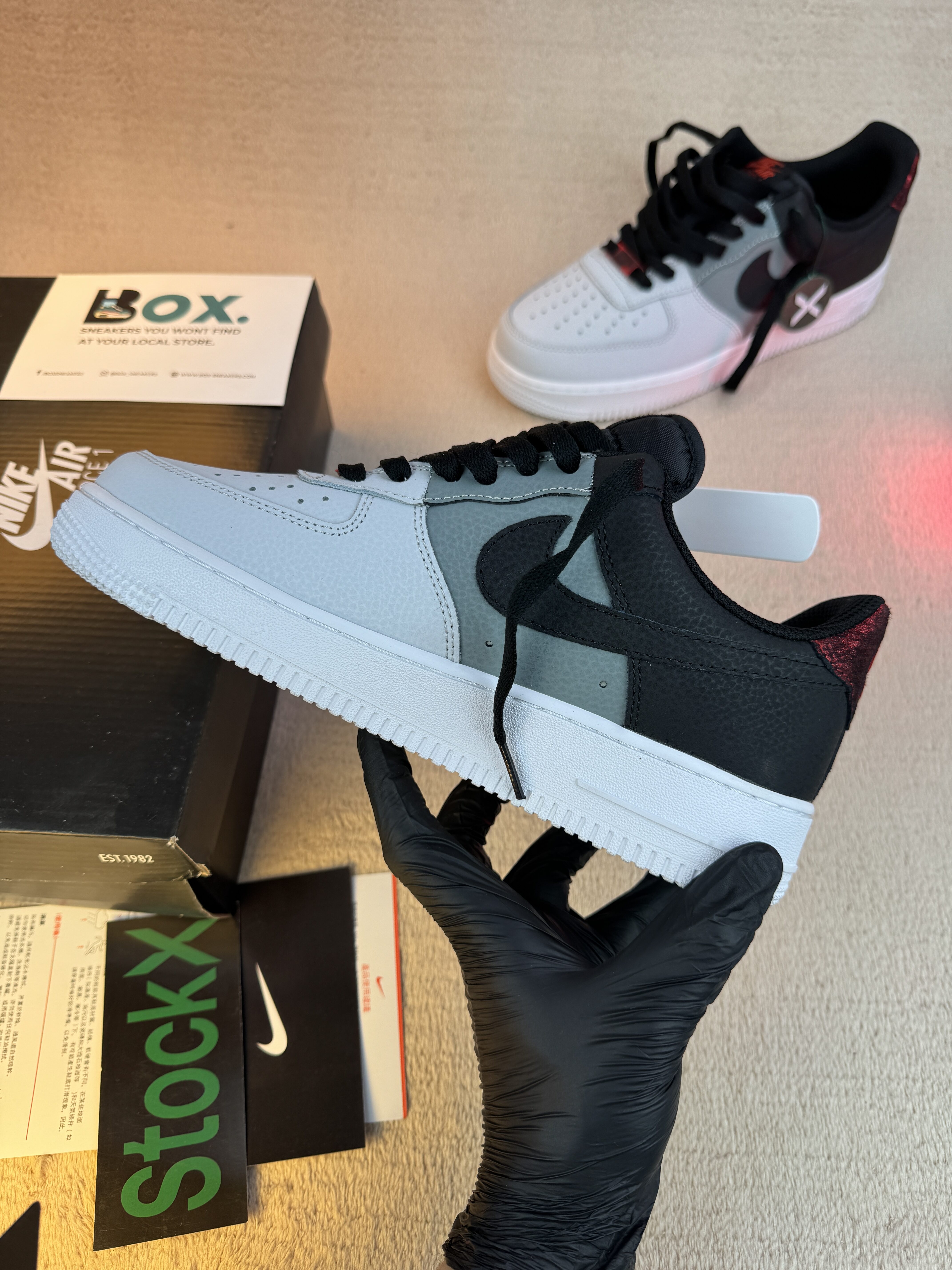 Nike Air Force 1 Low '07 Black Smoke Grey - Image 11