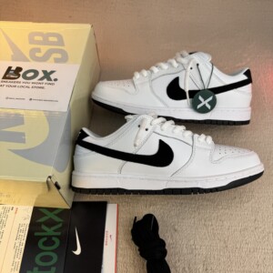 Nike SB Dunk Low White Black