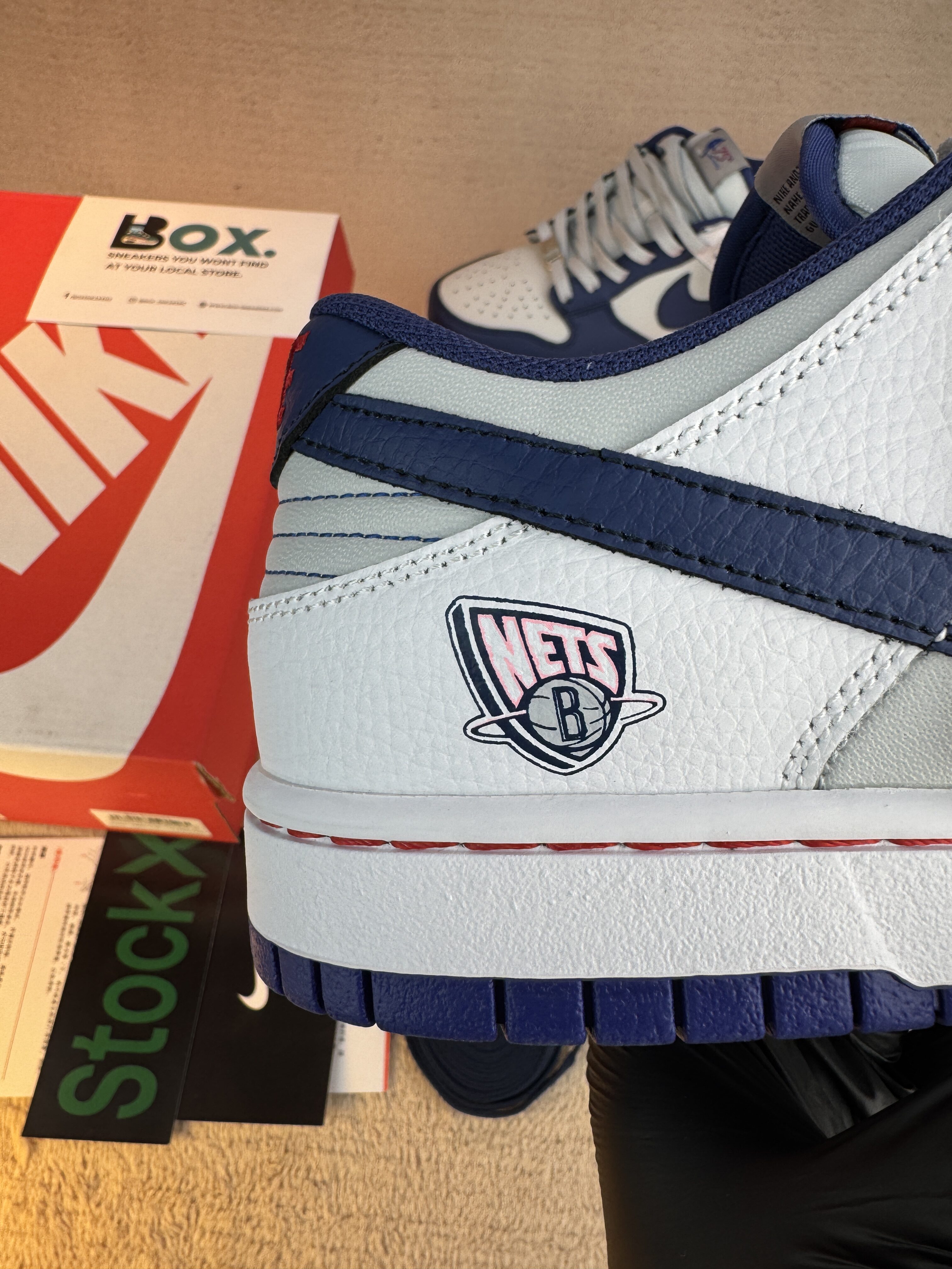 Nike Dunk Low EMB NBA 75th Anniversary Brooklyn Nets - Image 4