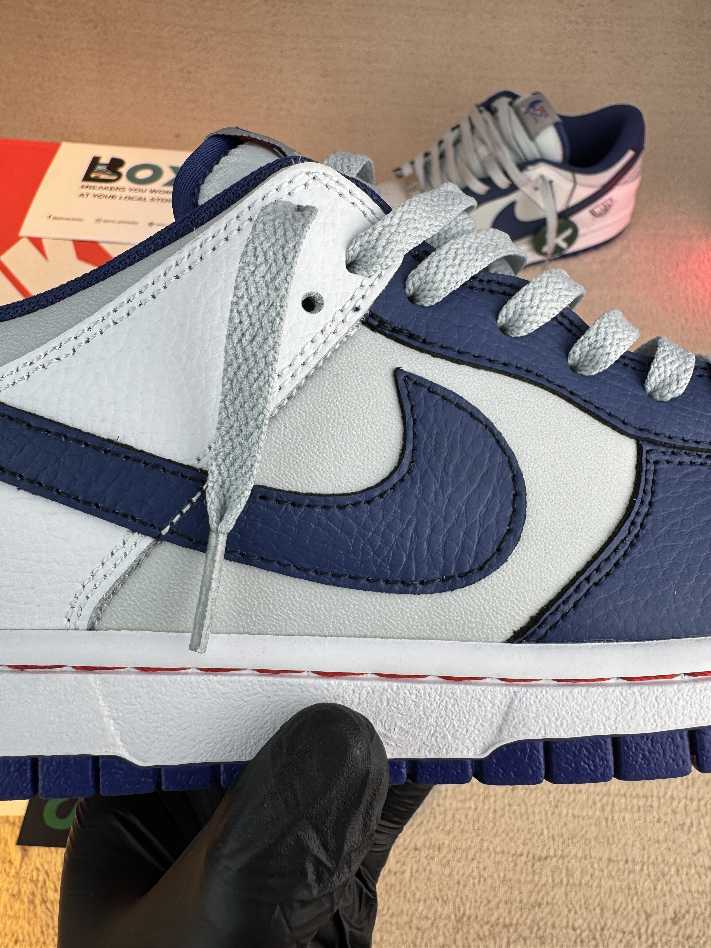 Nike Dunk Low EMB NBA 75th Anniversary Brooklyn Nets - Image 5