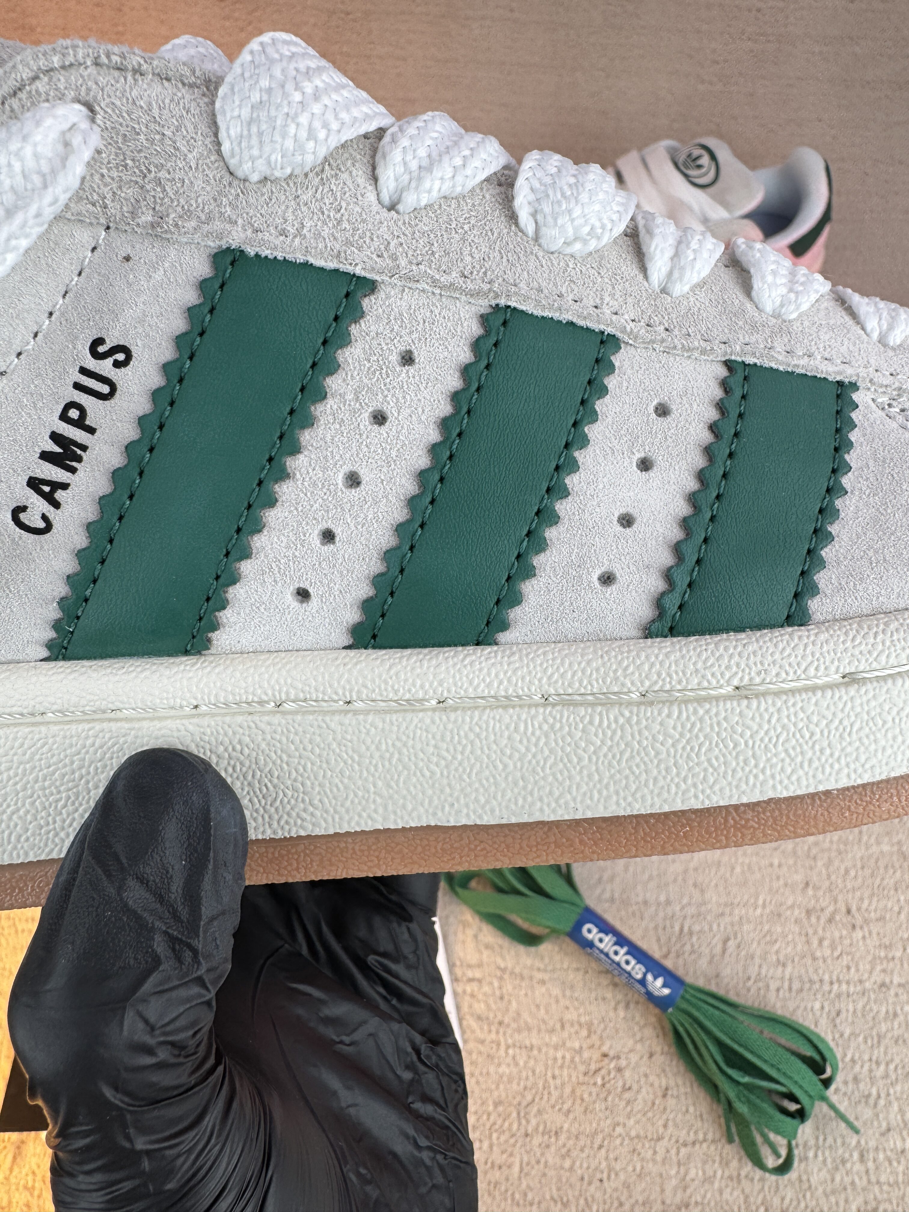 ADIDAS ORIGINALS Campus 00s 'White Green' - Image 5