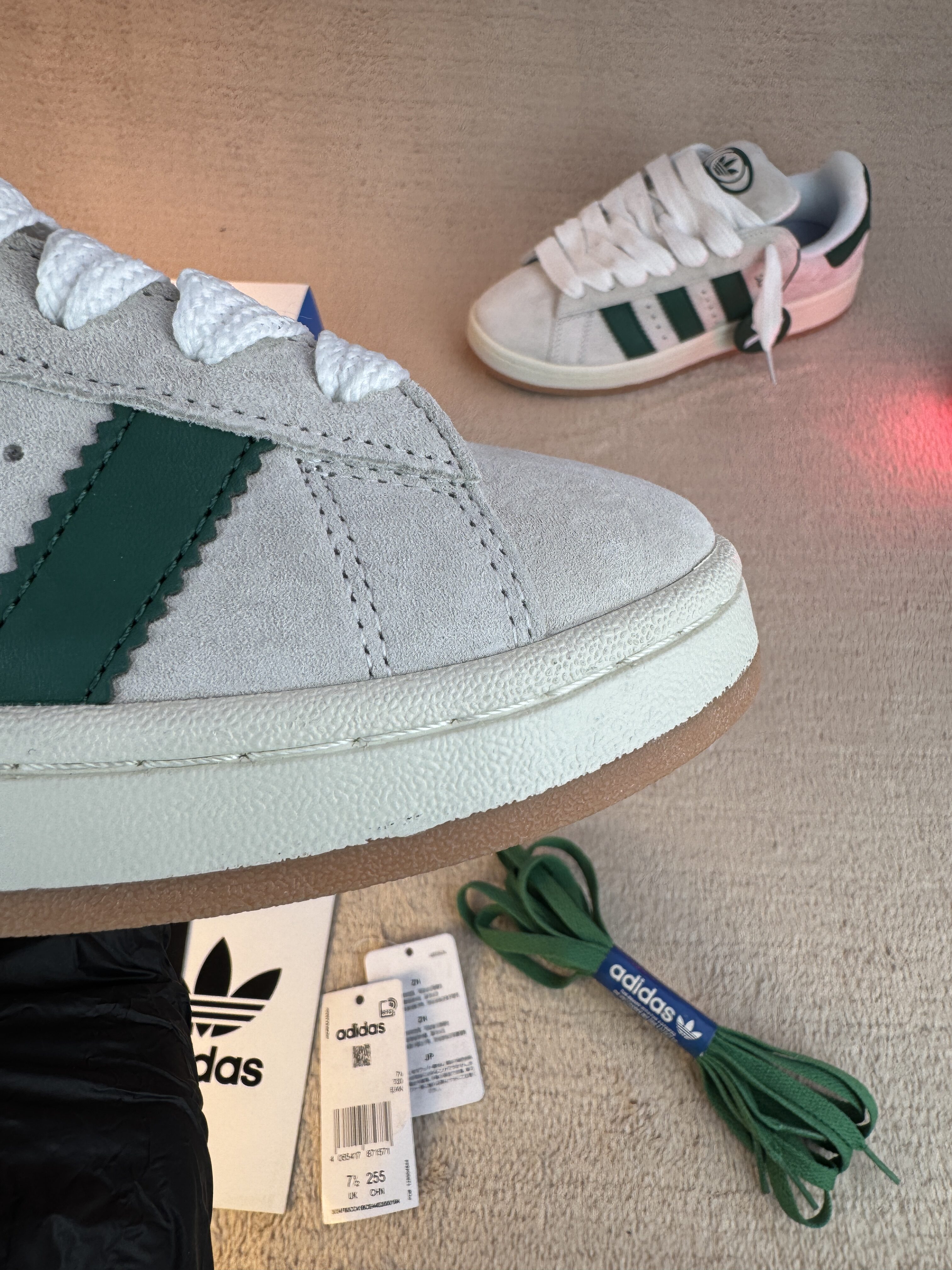 ADIDAS ORIGINALS Campus 00s 'White Green' - Image 6