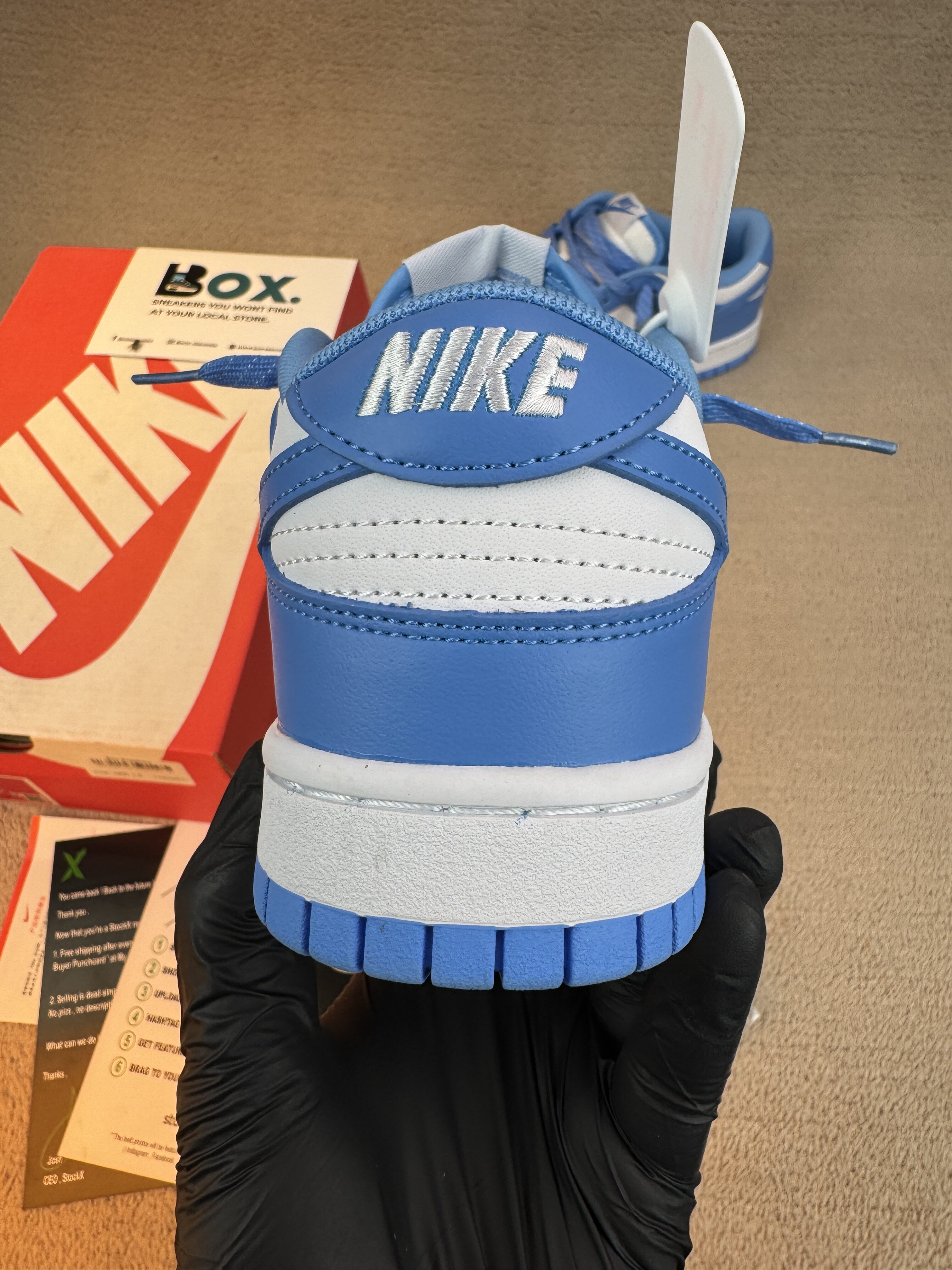 NIKE Dunk Low 'University Blue' - Image 9