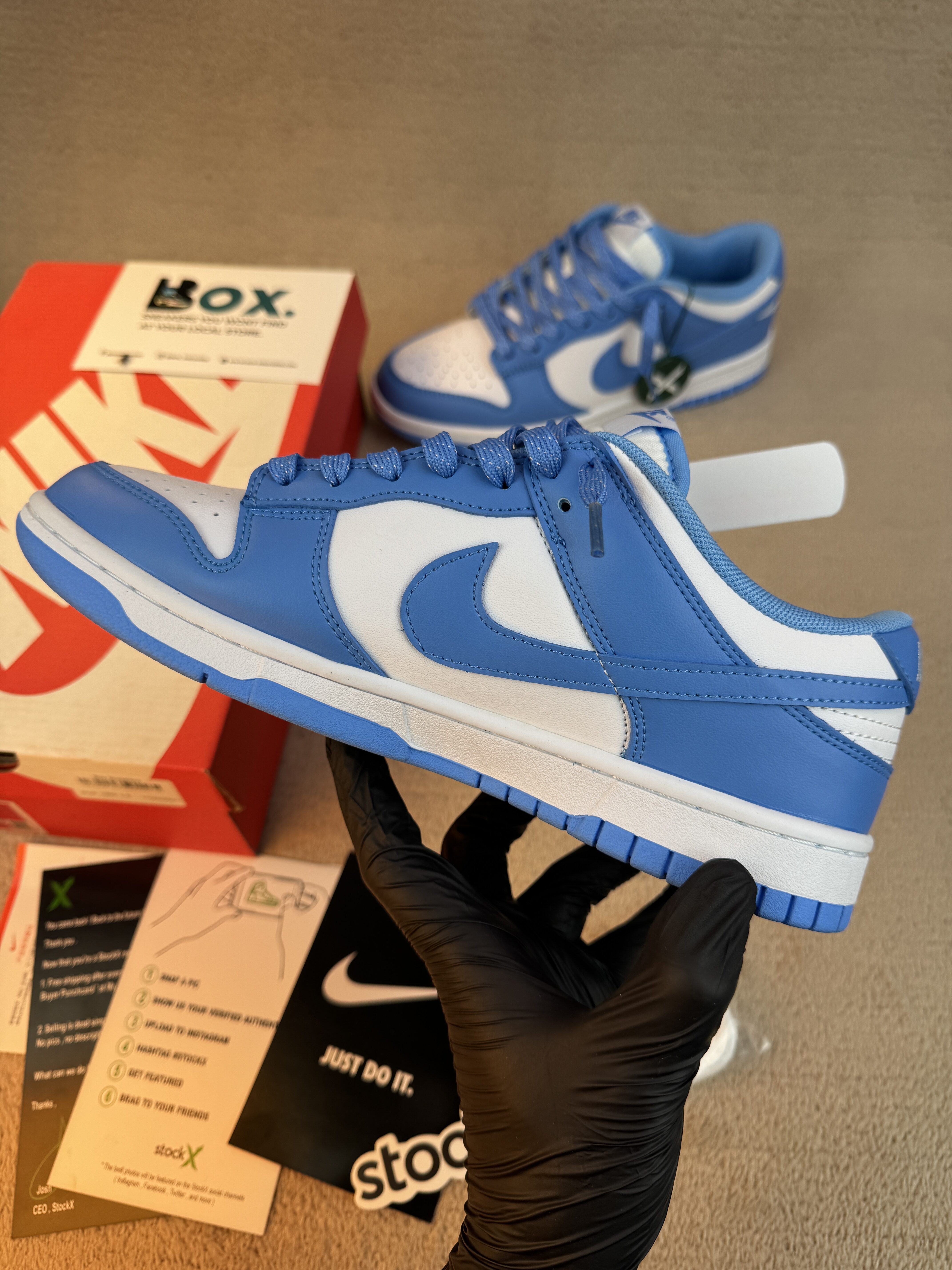 NIKE Dunk Low 'University Blue' - Image 10