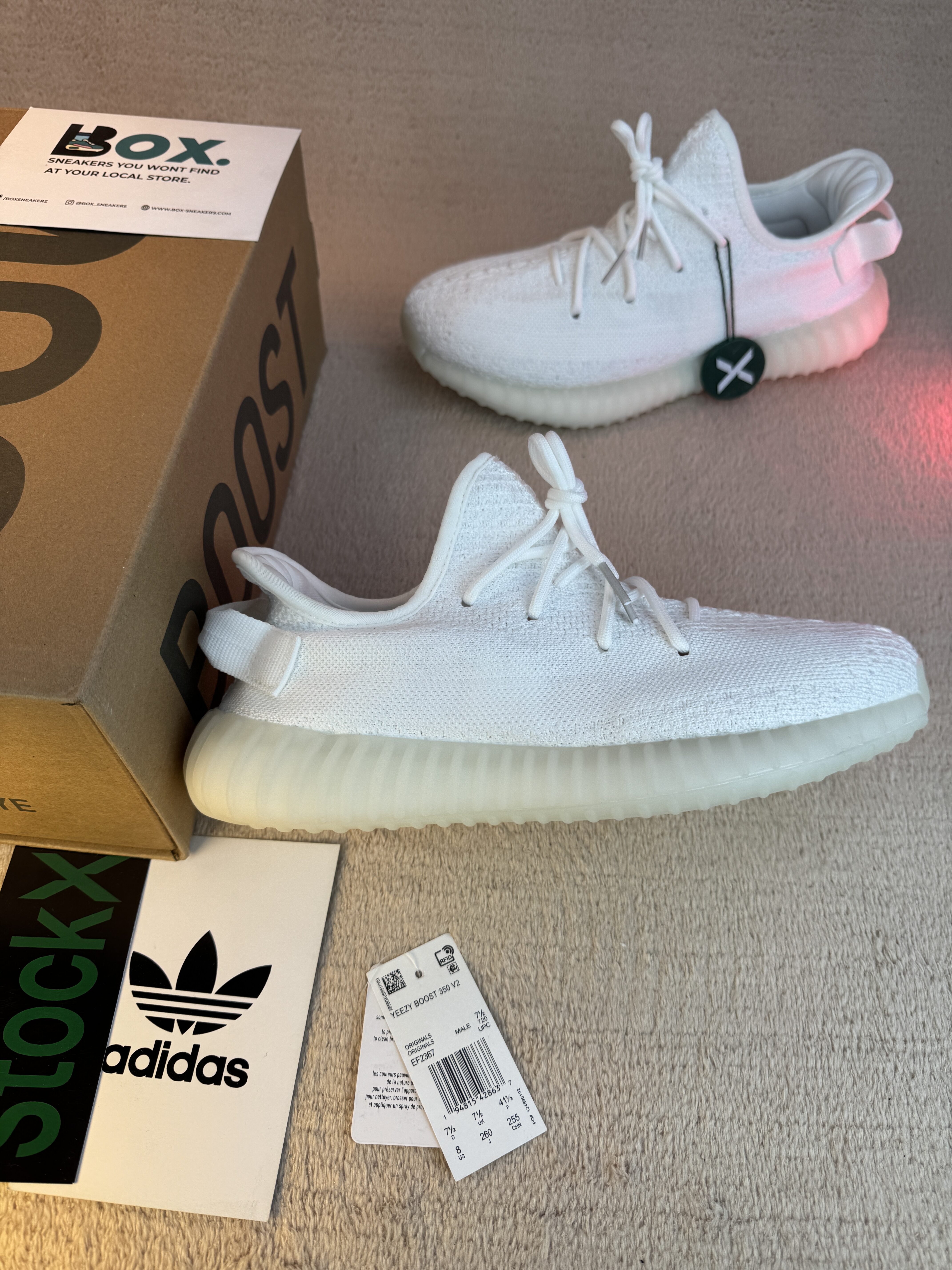 adidas Yeezy Boost 350 v2 "Triple White" - Image 2