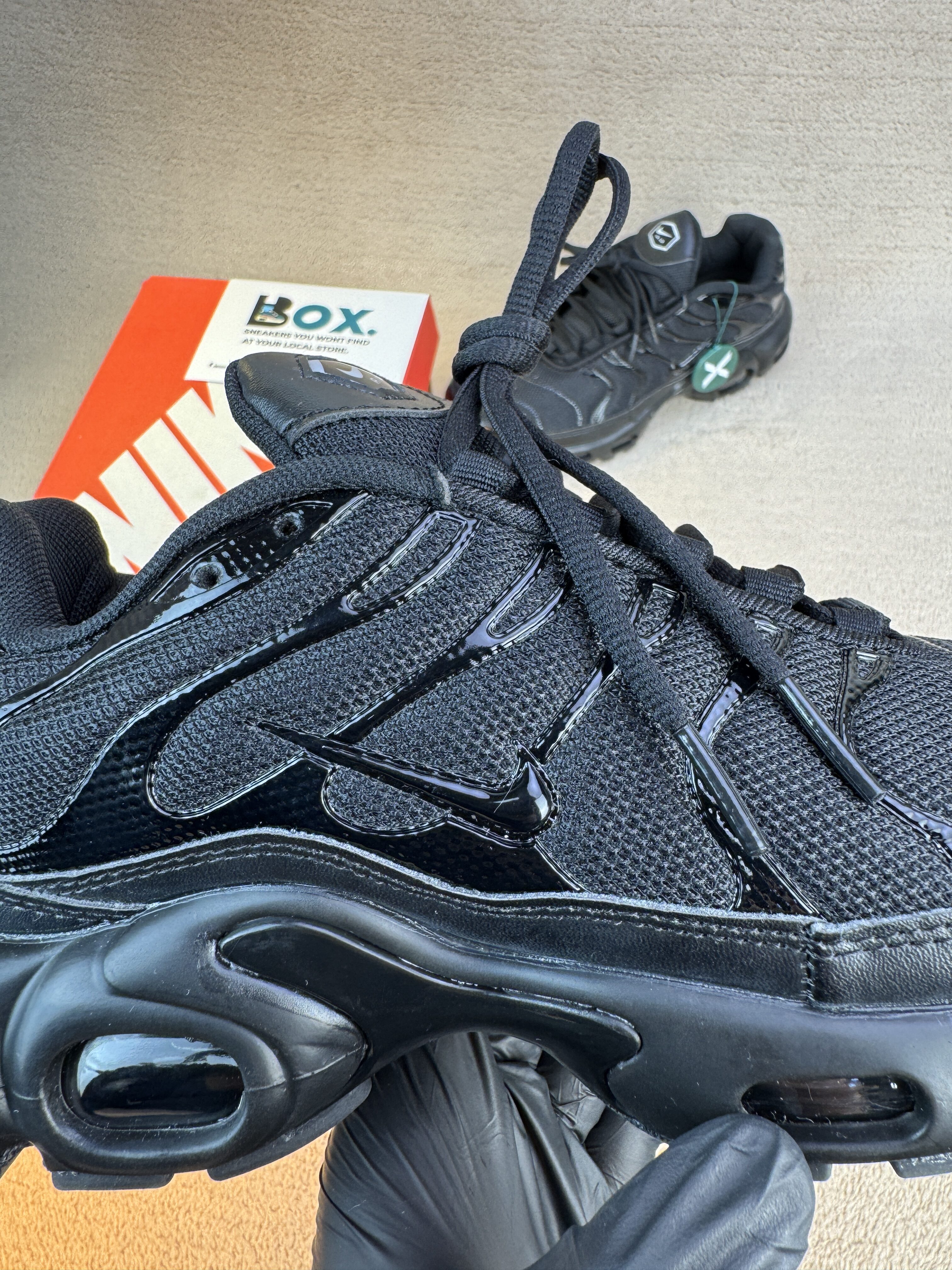 Nike Air Max Plus Triple Black - Image 5