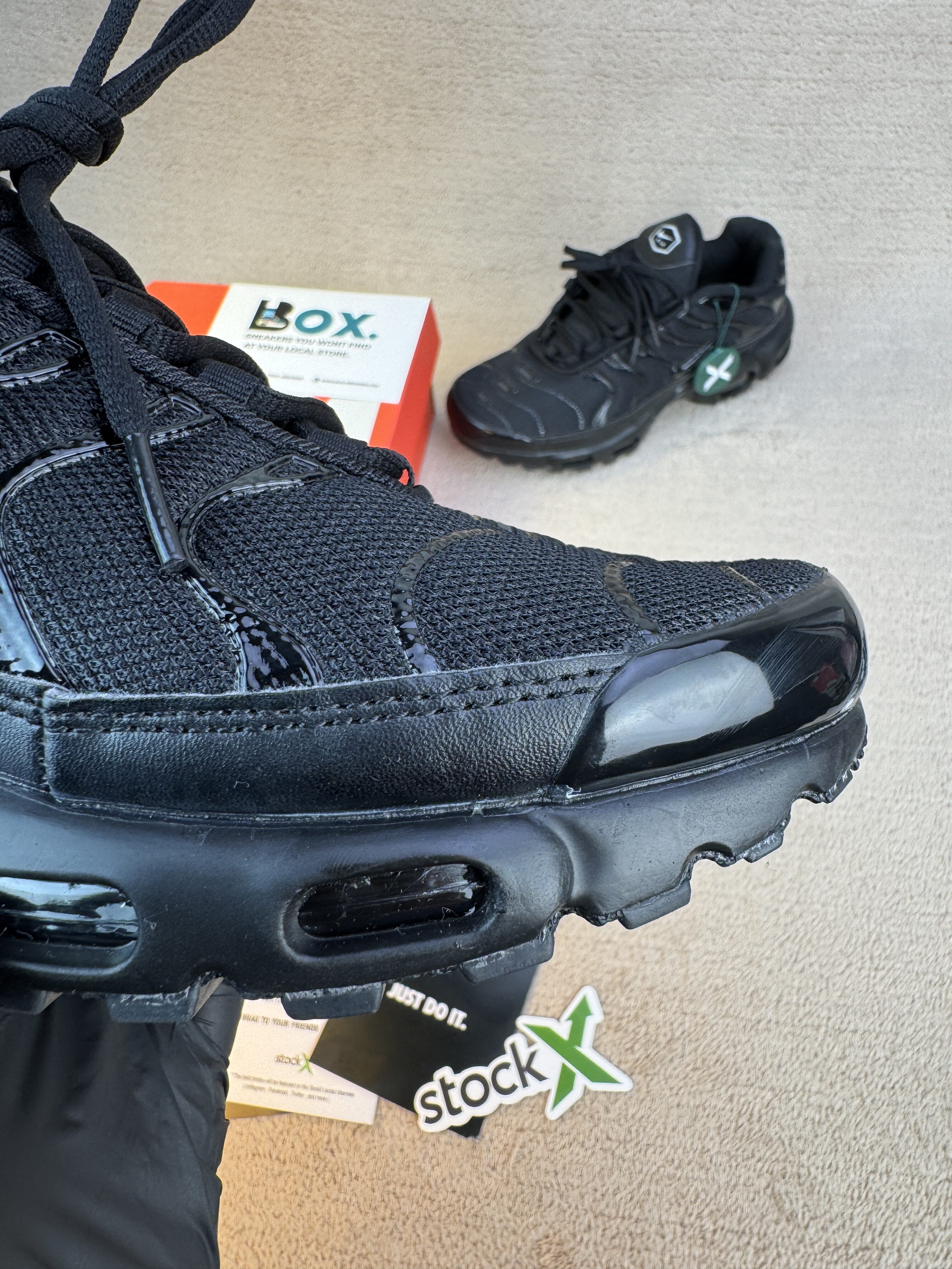 Nike Air Max Plus Triple Black - Image 6