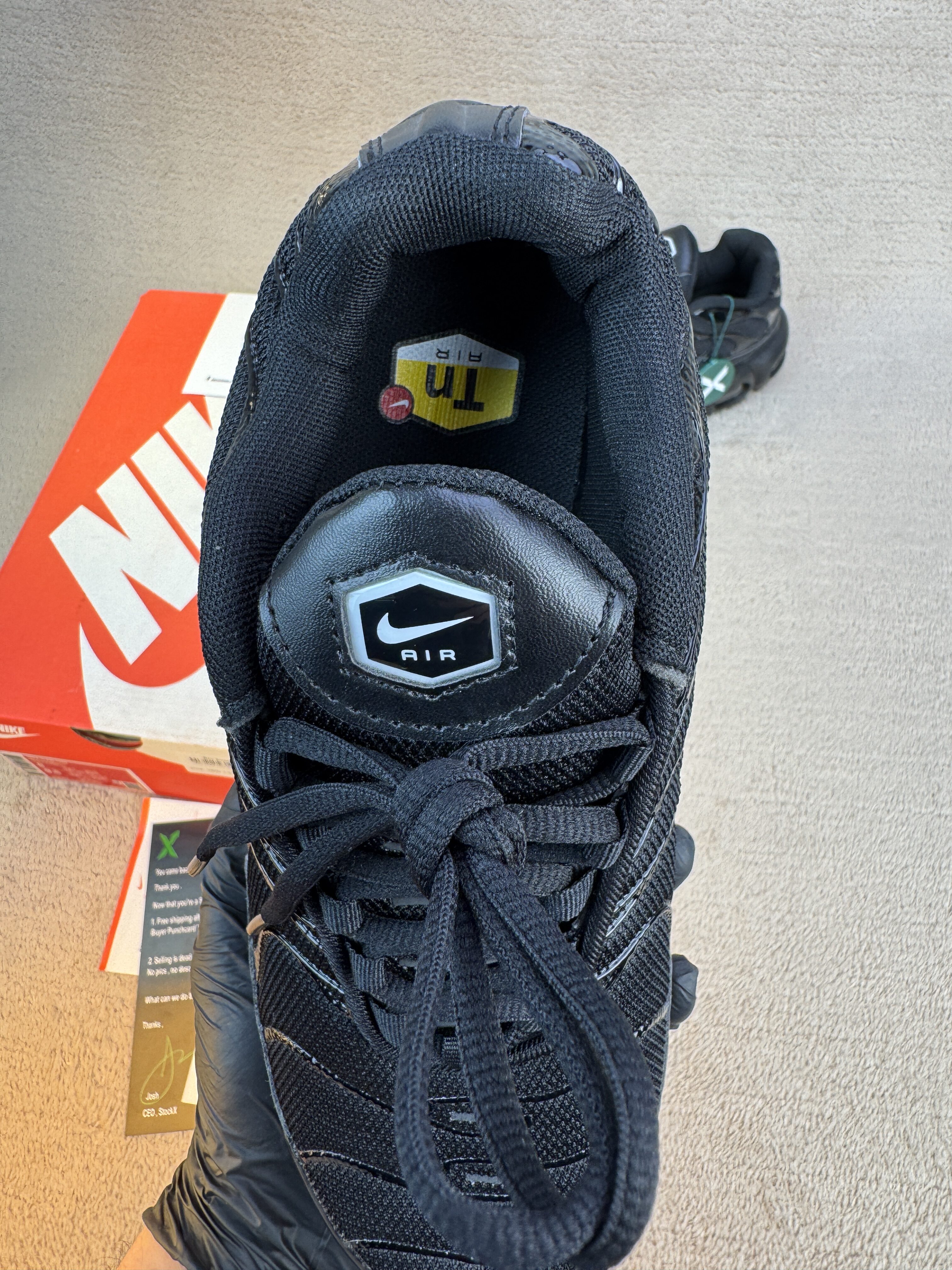 Nike Air Max Plus Triple Black - Image 8