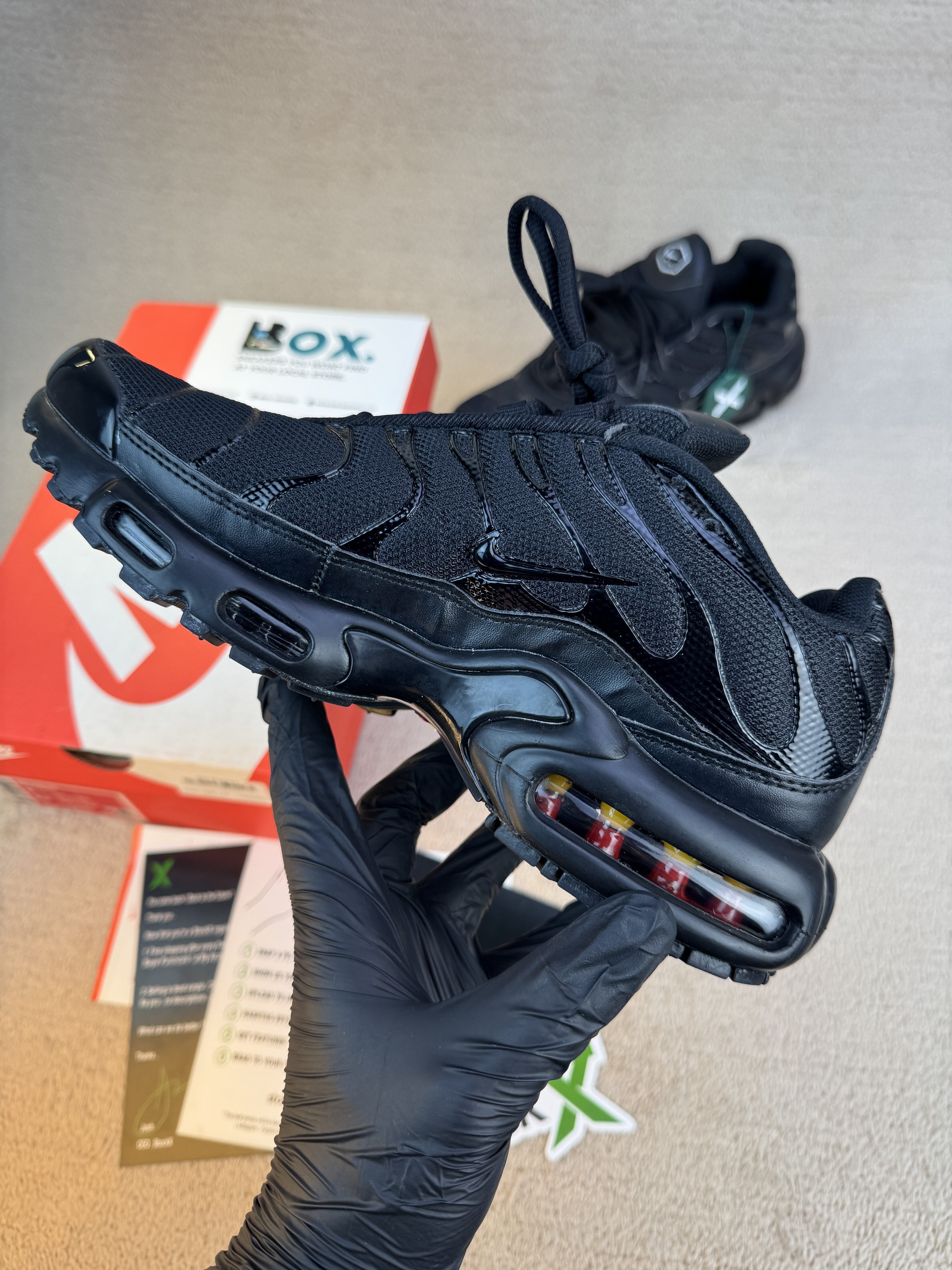 Nike Air Max Plus Triple Black - Image 10